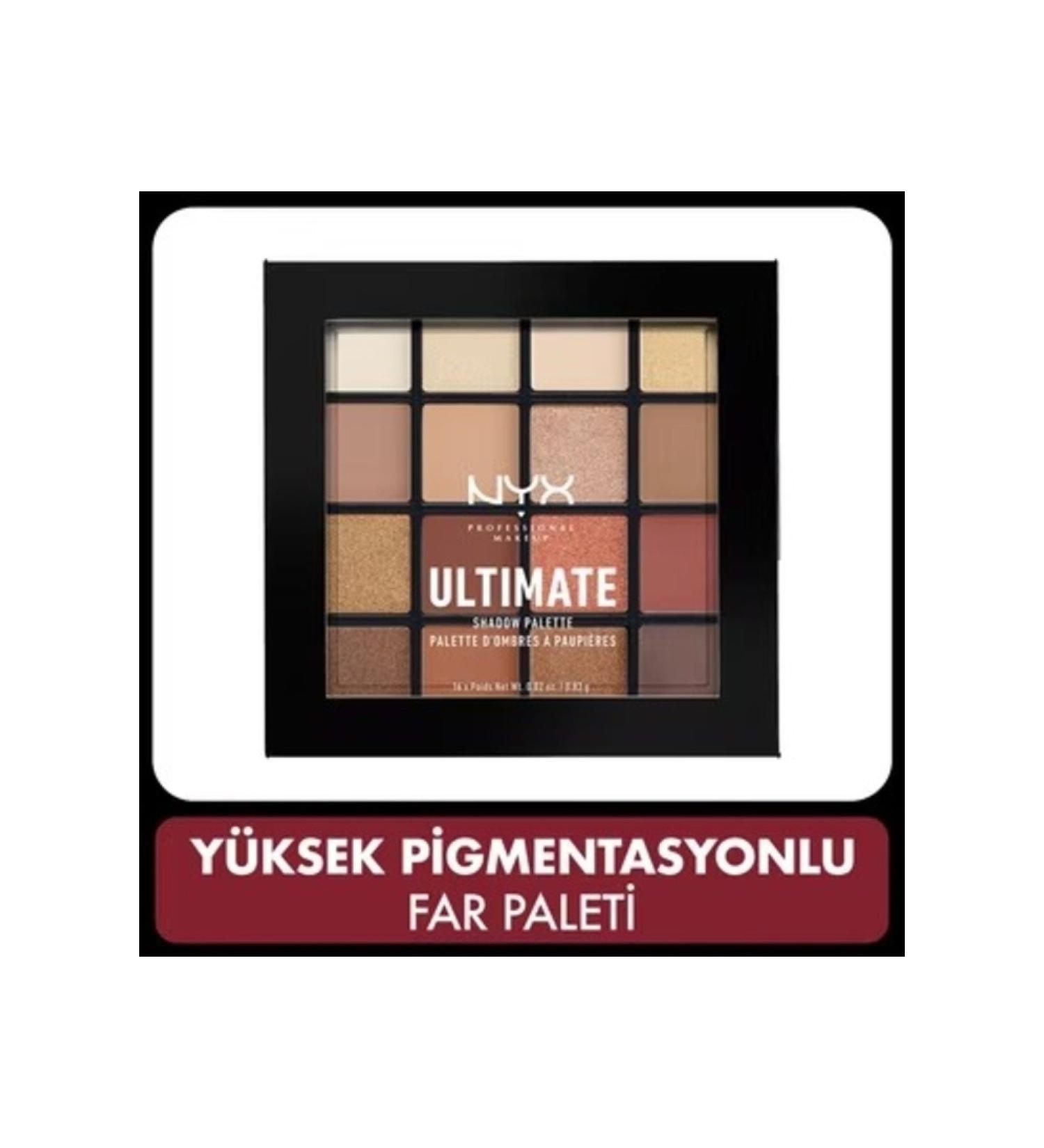 NYX Professional Makeup Professional Makeup Ultimate Shadow Palette Warm Neutrals