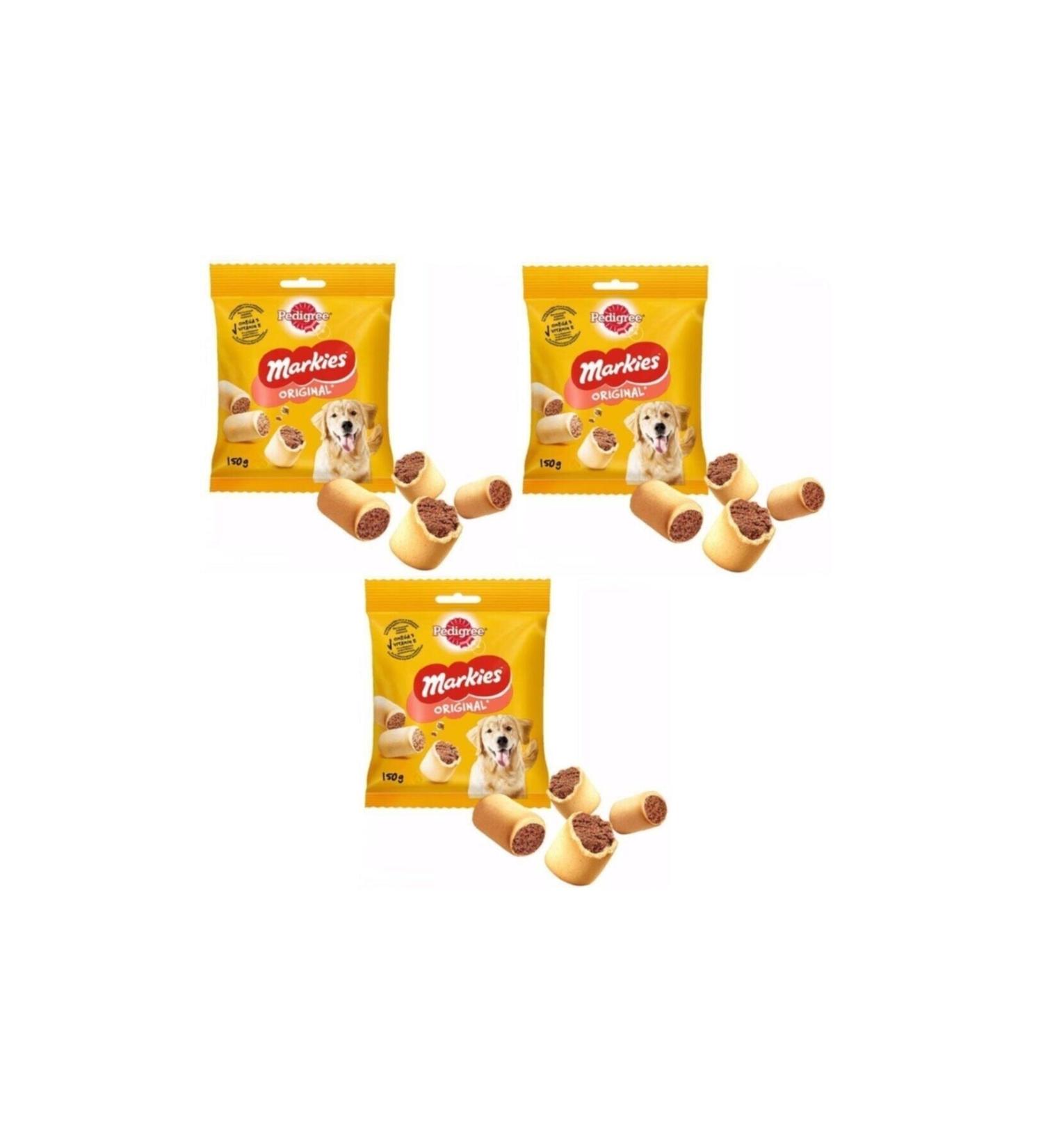 Pedigree Markies Dog Reward Biscuits 150 Gr 3 Pieces