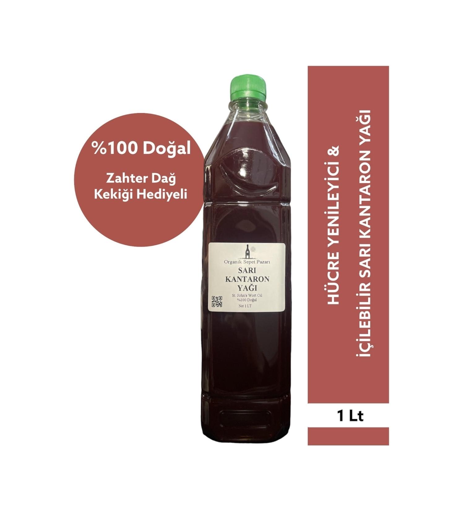 Organic Basket Market St. John's Wort Oil 1 Lt - Buy Online on GoSupps.com