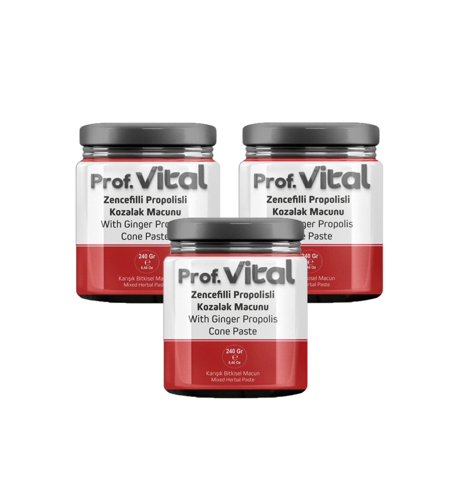 Prof.Vital 3 Pieces Green Pine Cone Paste