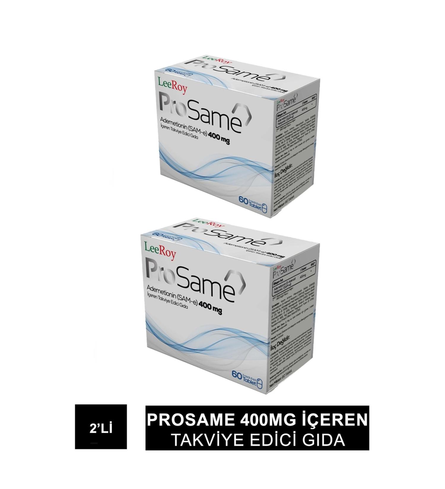 LeeRoy Prosame 60 Tablets 2 Pack