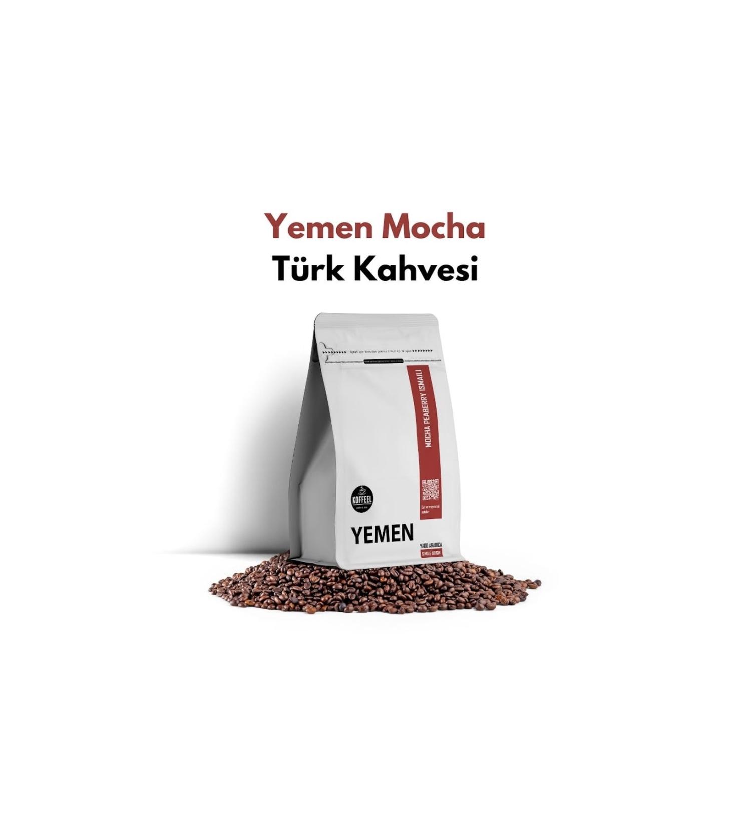 KOFFEEL Yemen Mocha Peaberry Ismaili 0 Arabica Turkish Coffee