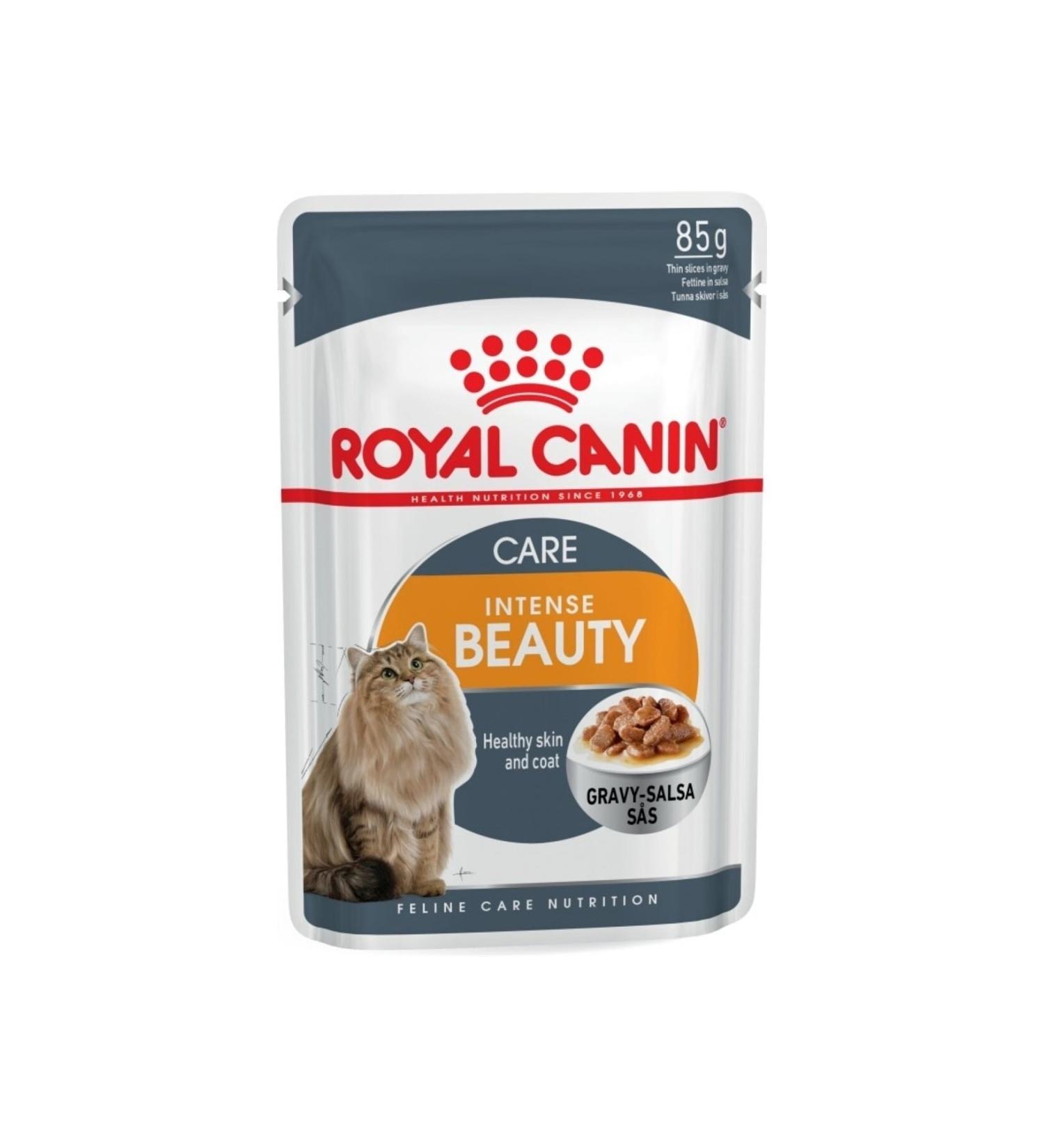 Royal Canin Intense Beauty Adult Cat Canned Food in Sauce 85gr X 6 Adult
