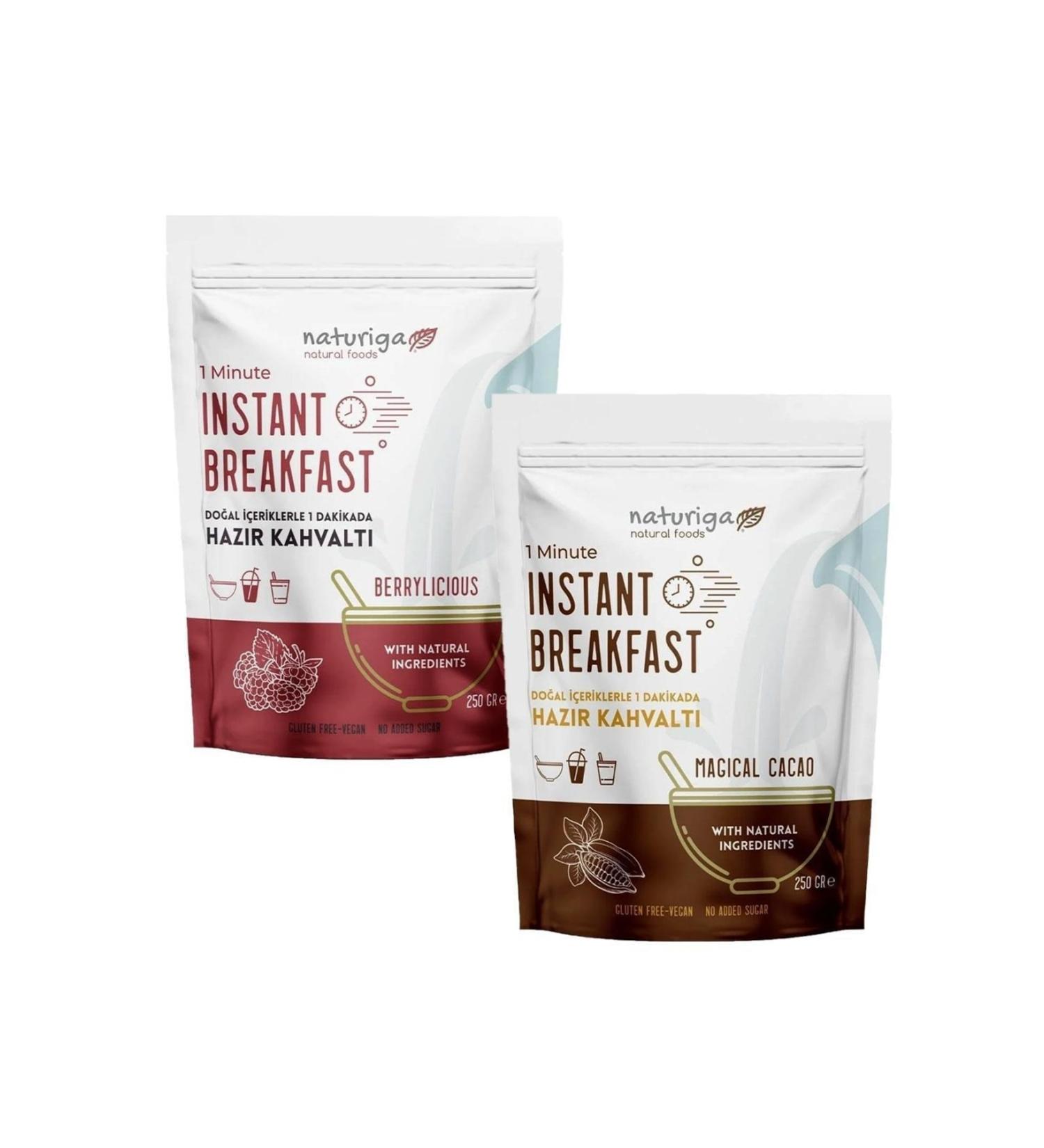 Naturigin Naturiga Ready Breakfast Mix 250 gr Set