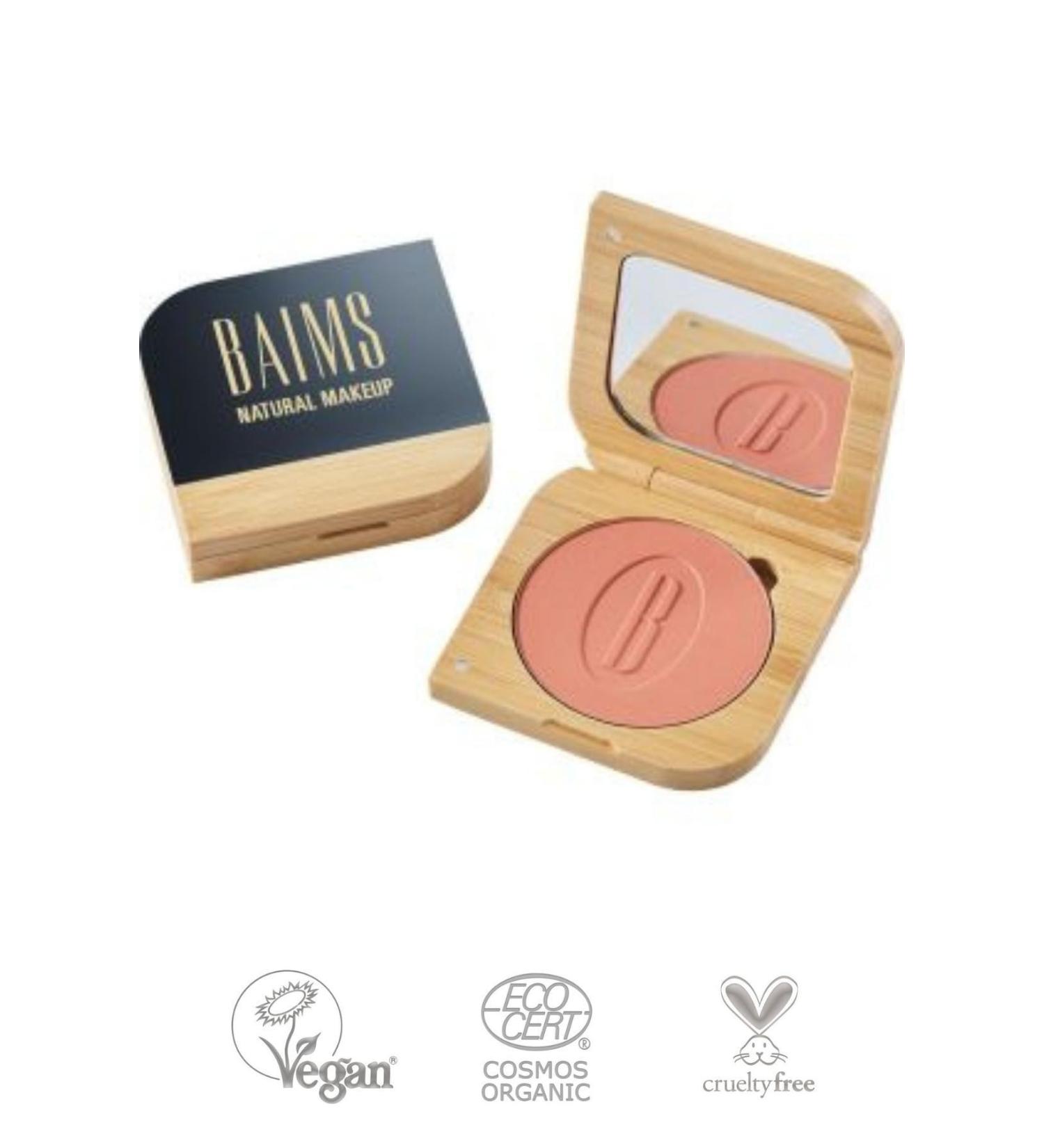 baims Mineral Blush Organic Vegan Blush - Buy Online on GoSupps.com