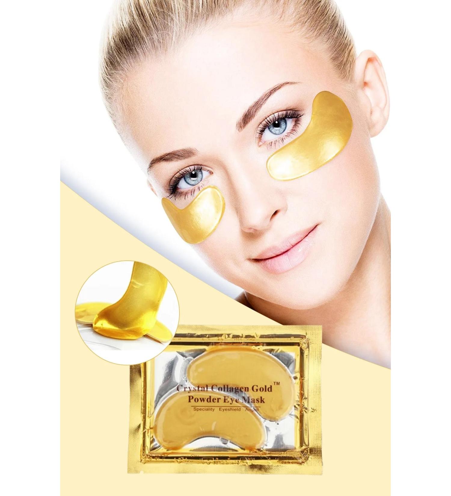 Xolo Under Eye Gold Mask 5 Pieces Collagen Mask Under Eye Dark Circles Gold Collagen 5 Pieces