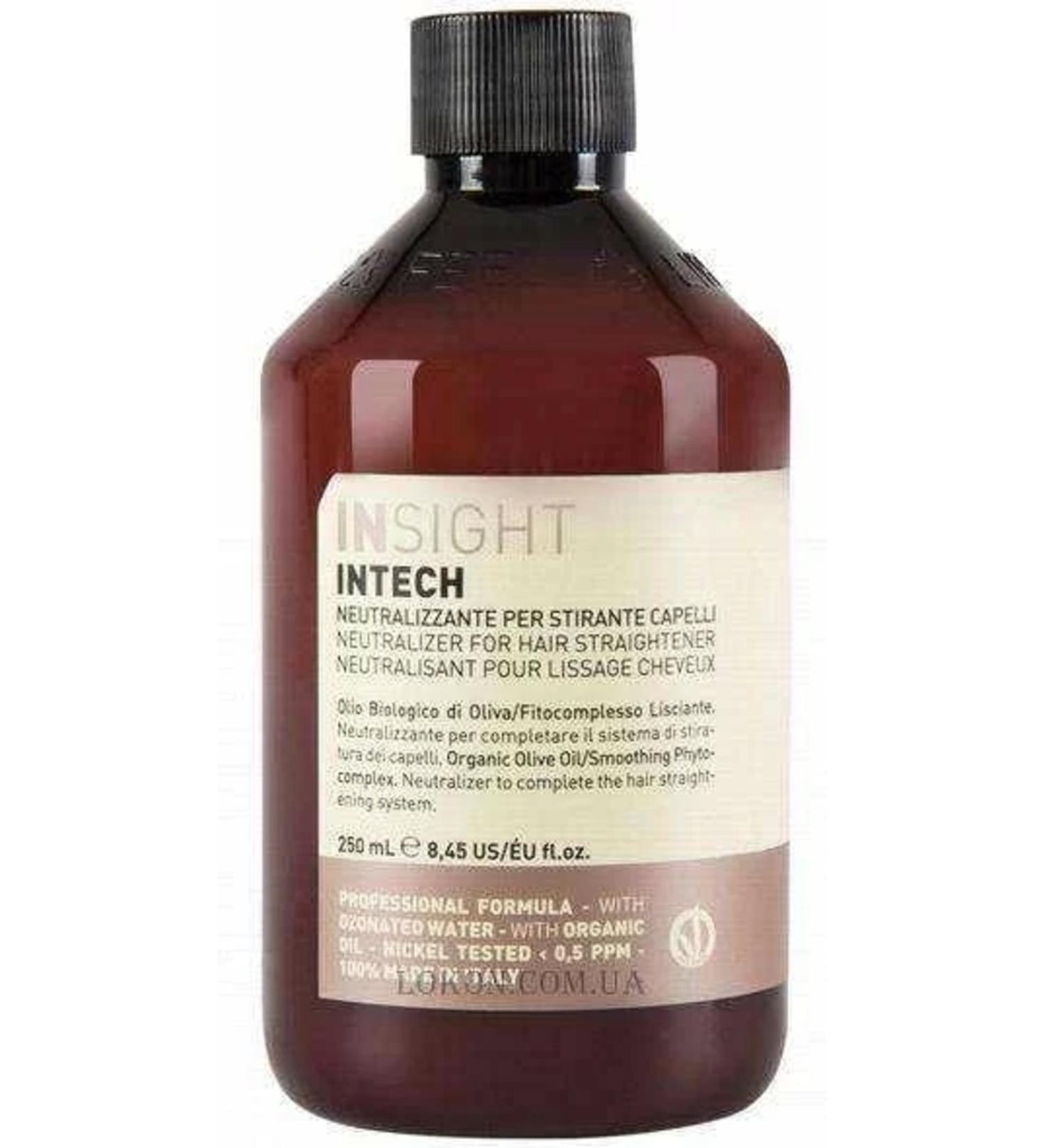 Insight Intech Straightening Neutralizing Hair Lotion 250ml 8029352355837