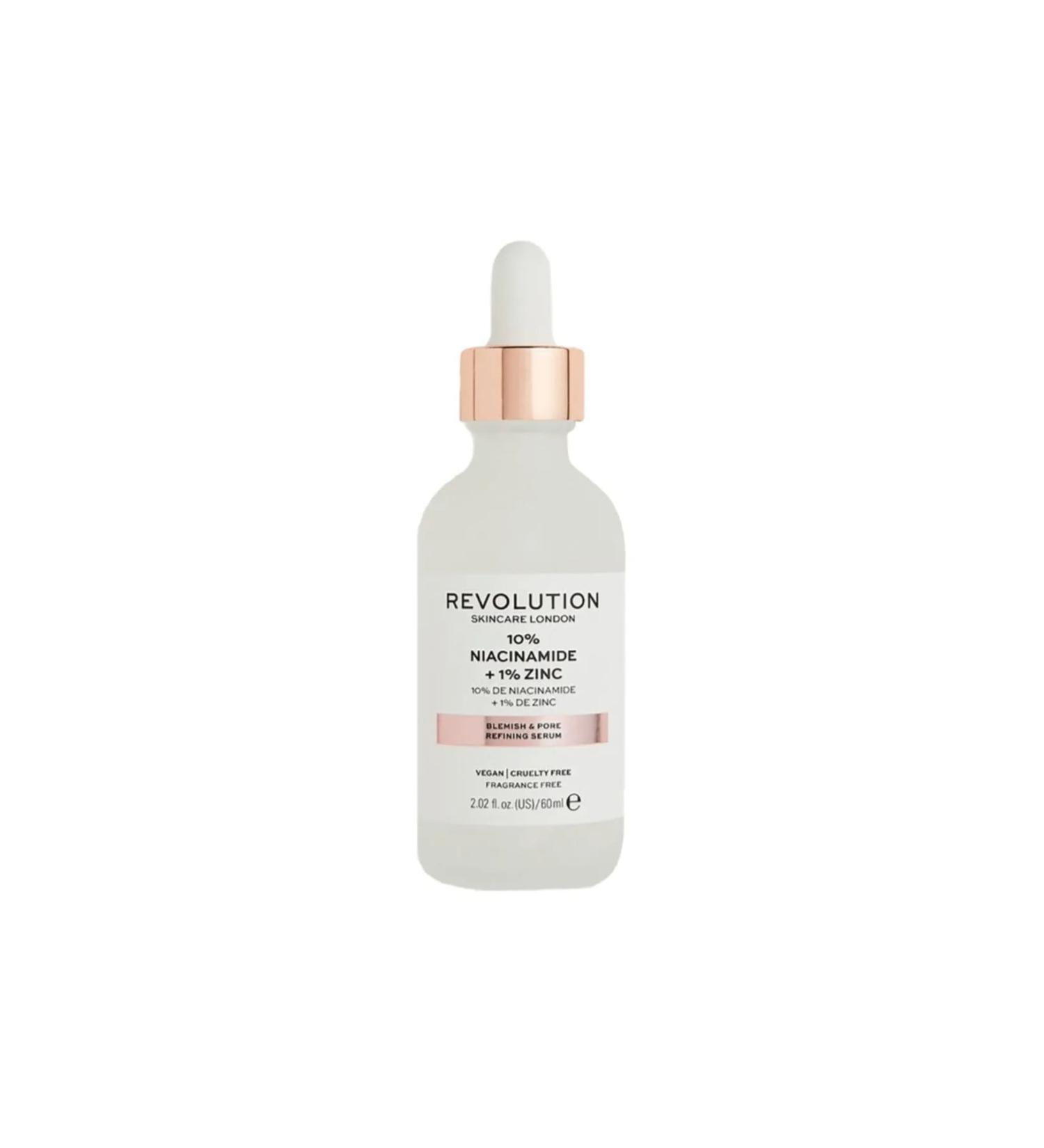Revolution Blemish and Pore Refining Niacinamide Vegan Serum 60 Ml