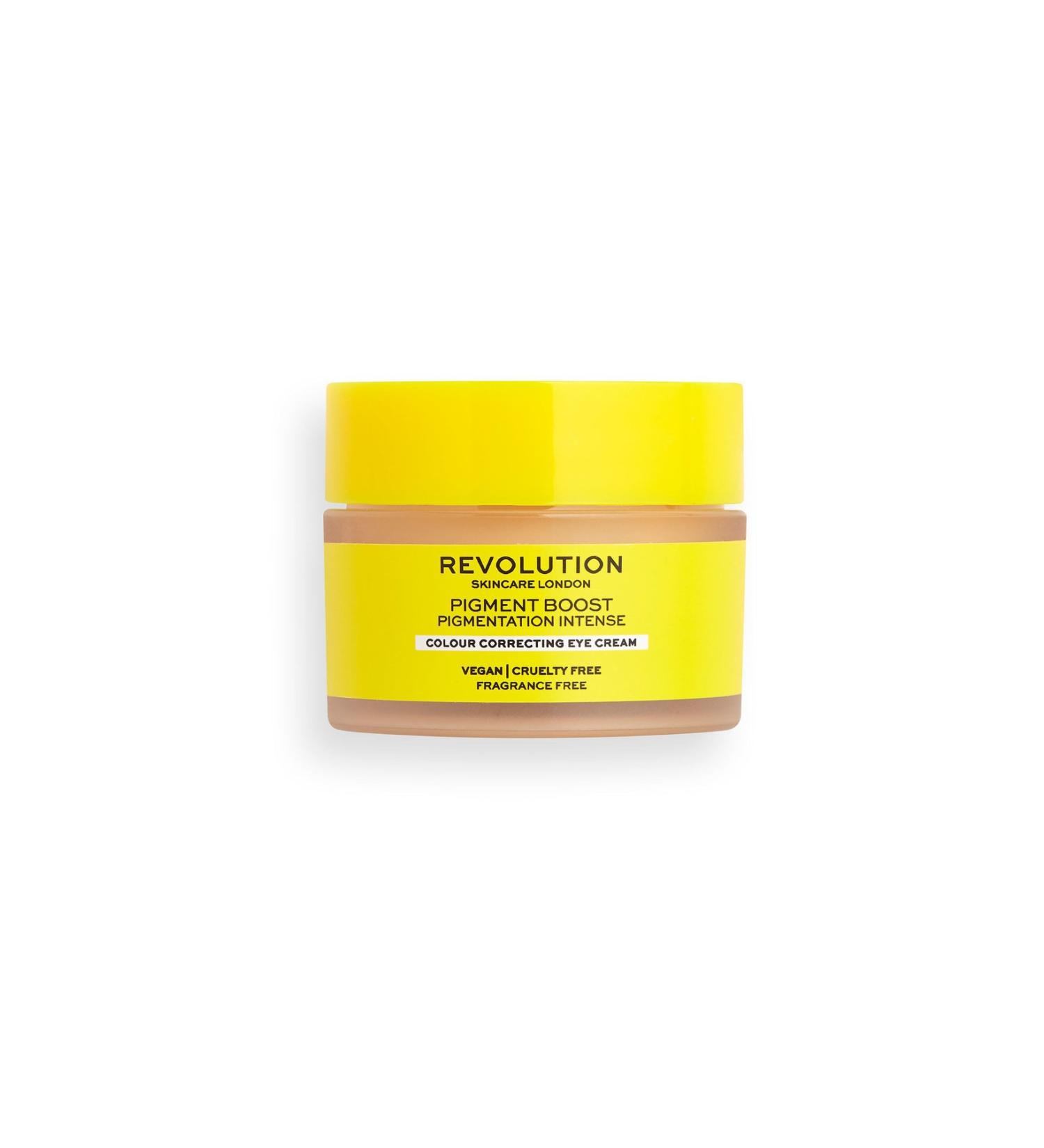 Revolution Pigment Boost Colour Correcting Anti-Puffiness Eye Cream 15ml - Buy Online on GoSupps.com
