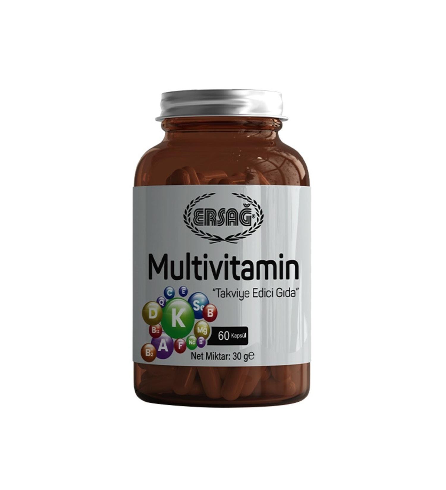 Ersa Multivitamin Food Supplement 60 Capsules