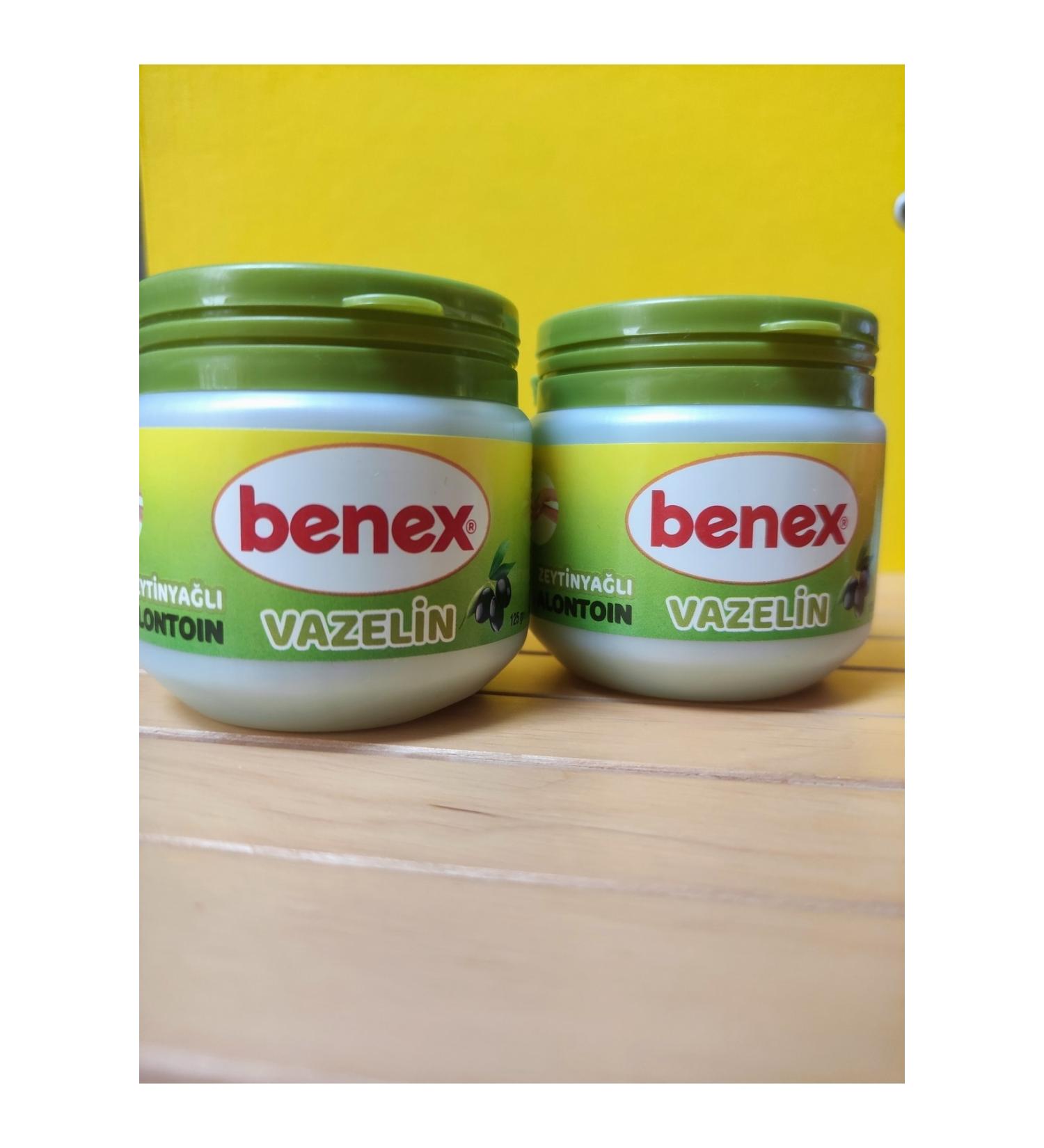 Benex Vaseline 125 gr Olive Oil Skin Moisturizer 2 Pieces