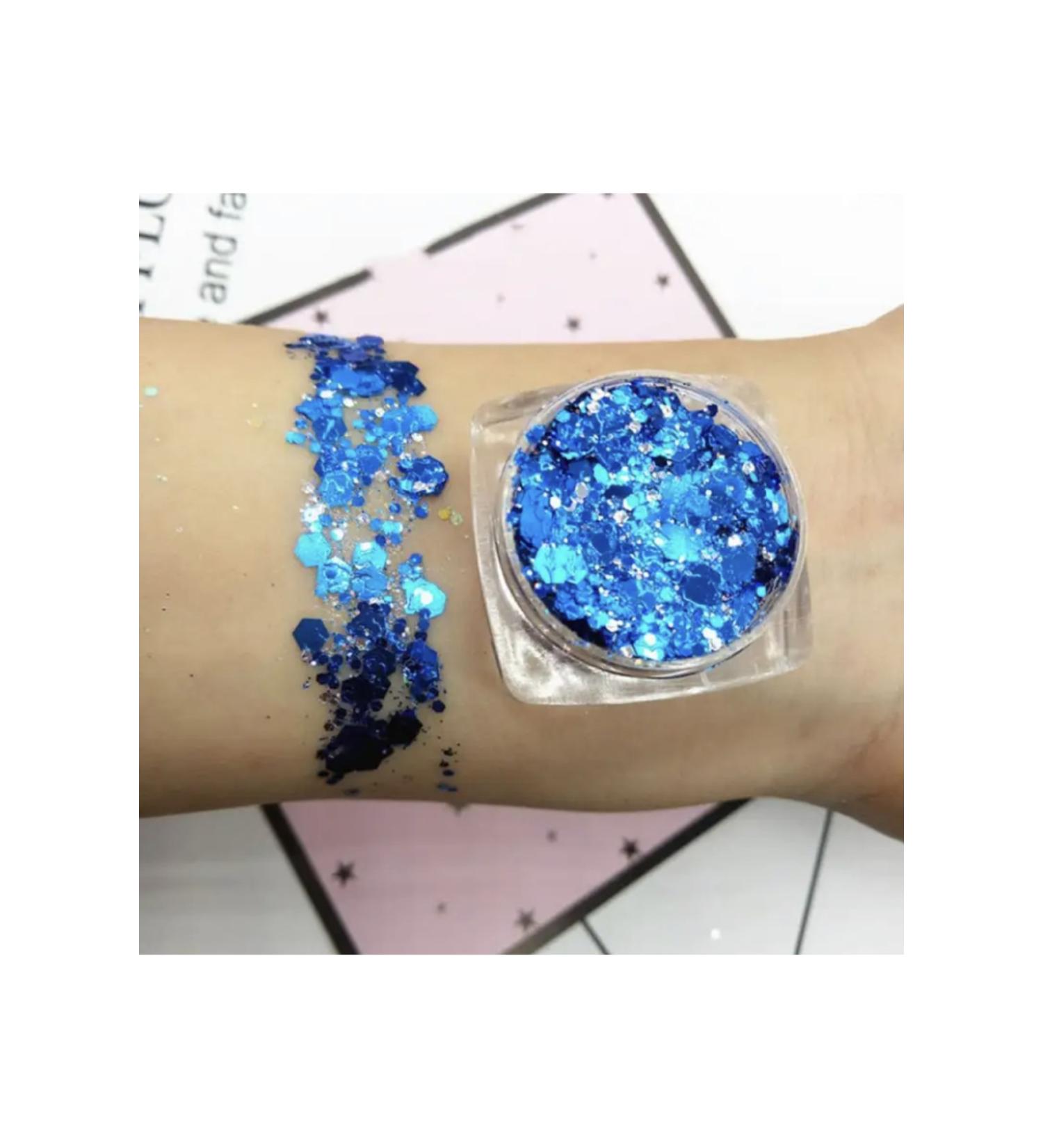 Lusso Cosmetics Gel Form Eye Hair Body Face Nail Shine Glitter - Buy Online on GoSupps.com