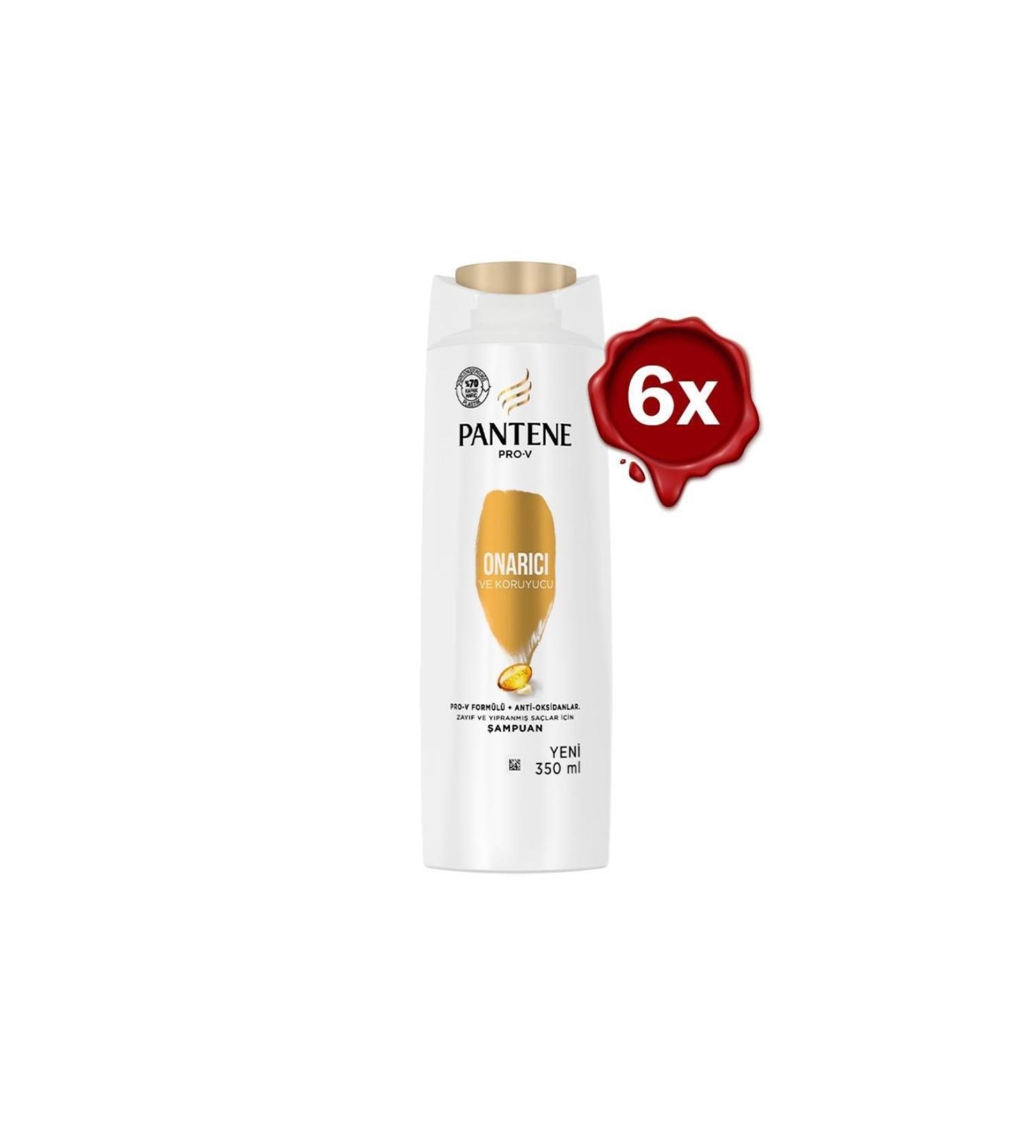Pantene Shampoo Pro-v Repair and Protection 350 Ml X 6