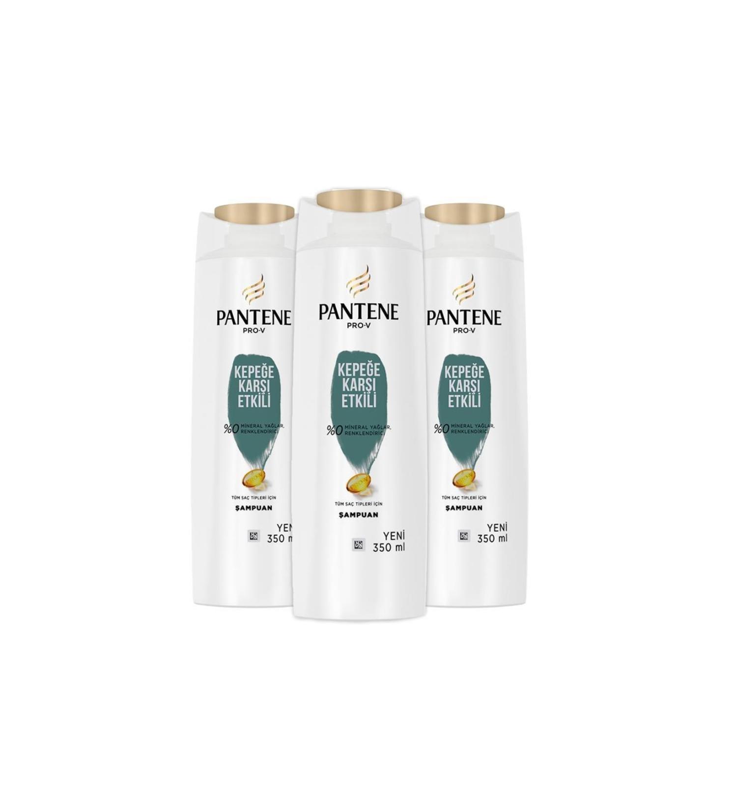 Pantene Shampoo Pro-v Anti-Dandruff Effective 350 Ml X 3