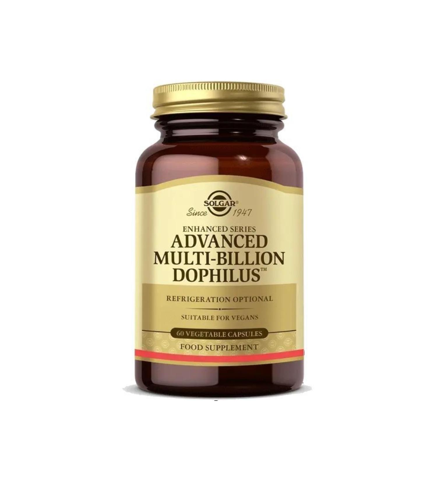 Solgar Advanced Multi-billion Dophilus 60 Capsules