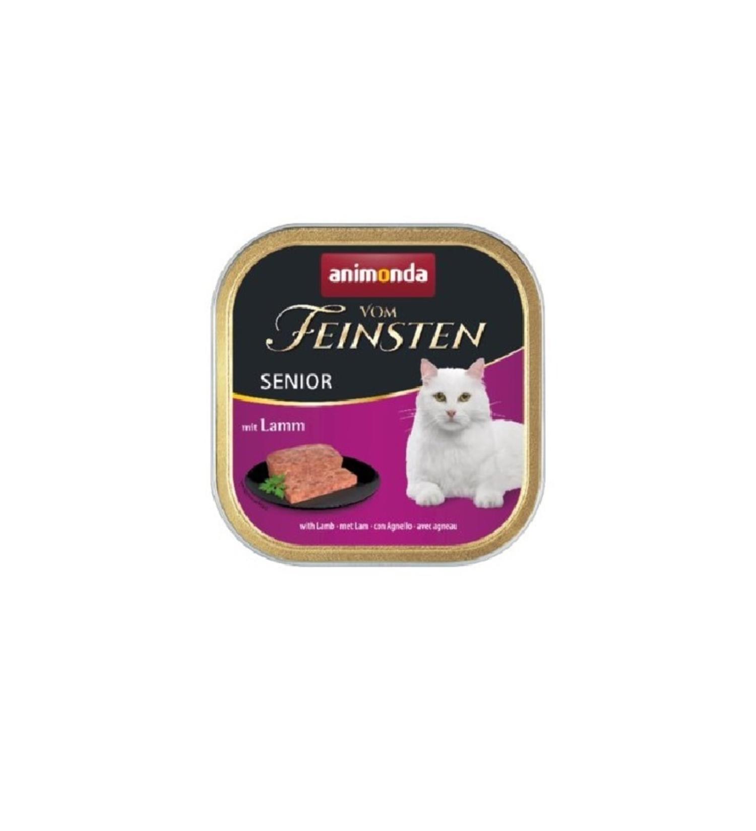 Animonda Senior Lamm Lamb Meat Old Cat Canned Food 100 Gr X 12 Pieces
