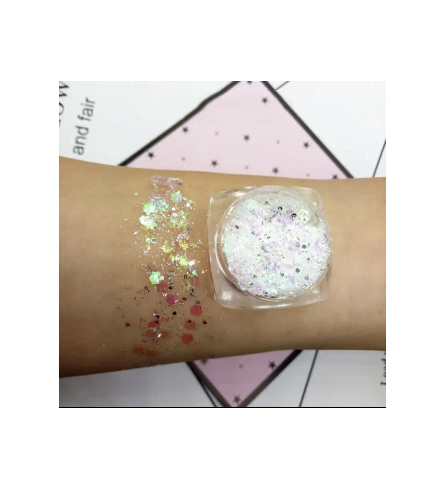 Lusso Cosmetics Gel Form Eye Hair Body Face Nail Shine Glitter - Buy Online on GoSupps.com