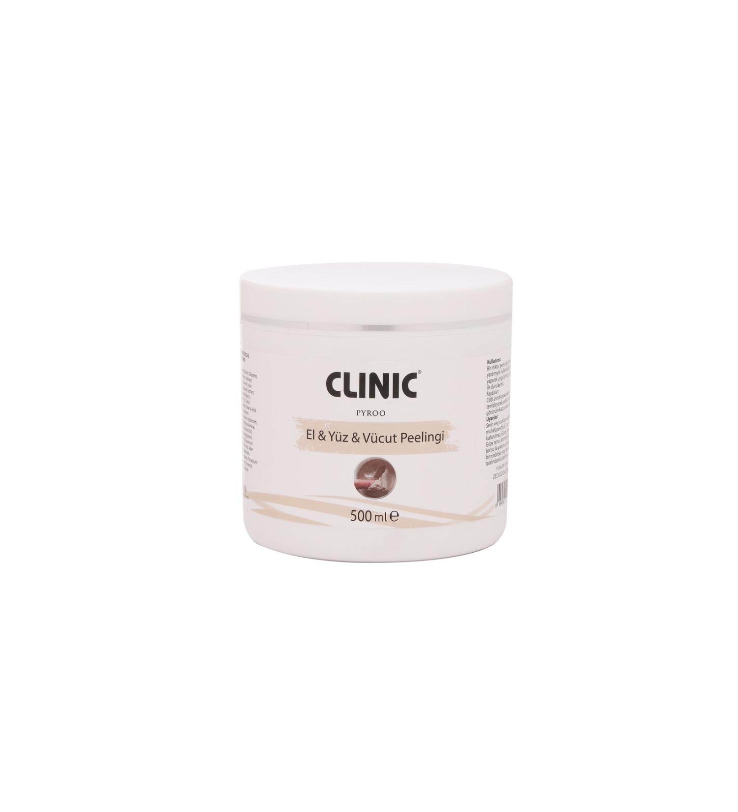 Clinic Pyroo Grape Seed Extract Hand & Face Body Peeling (500 Ml)