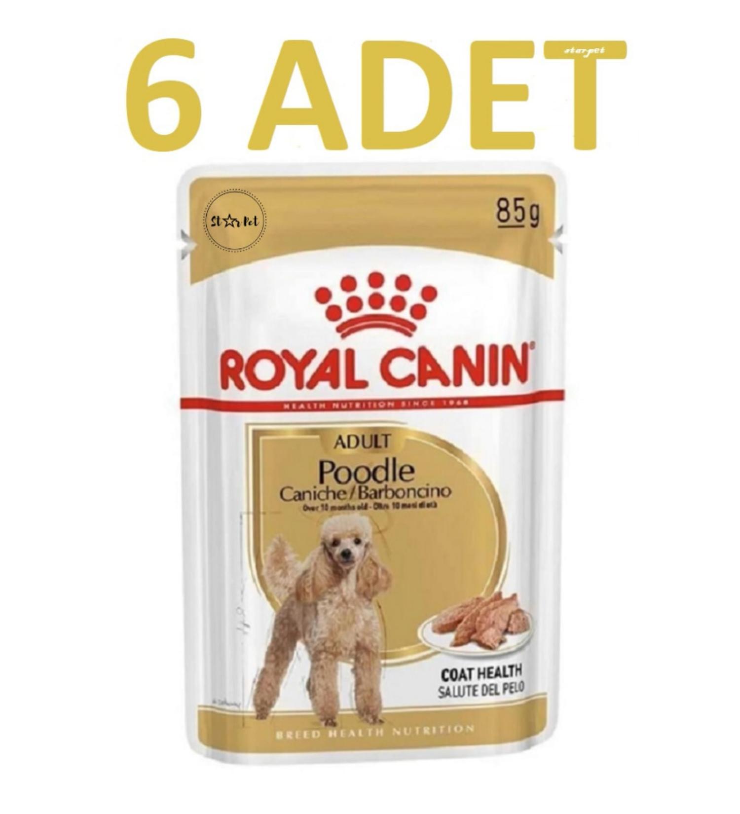 Royal Canin Poodle Pouch Wet Dog Food 85 Gr X 6 Pieces