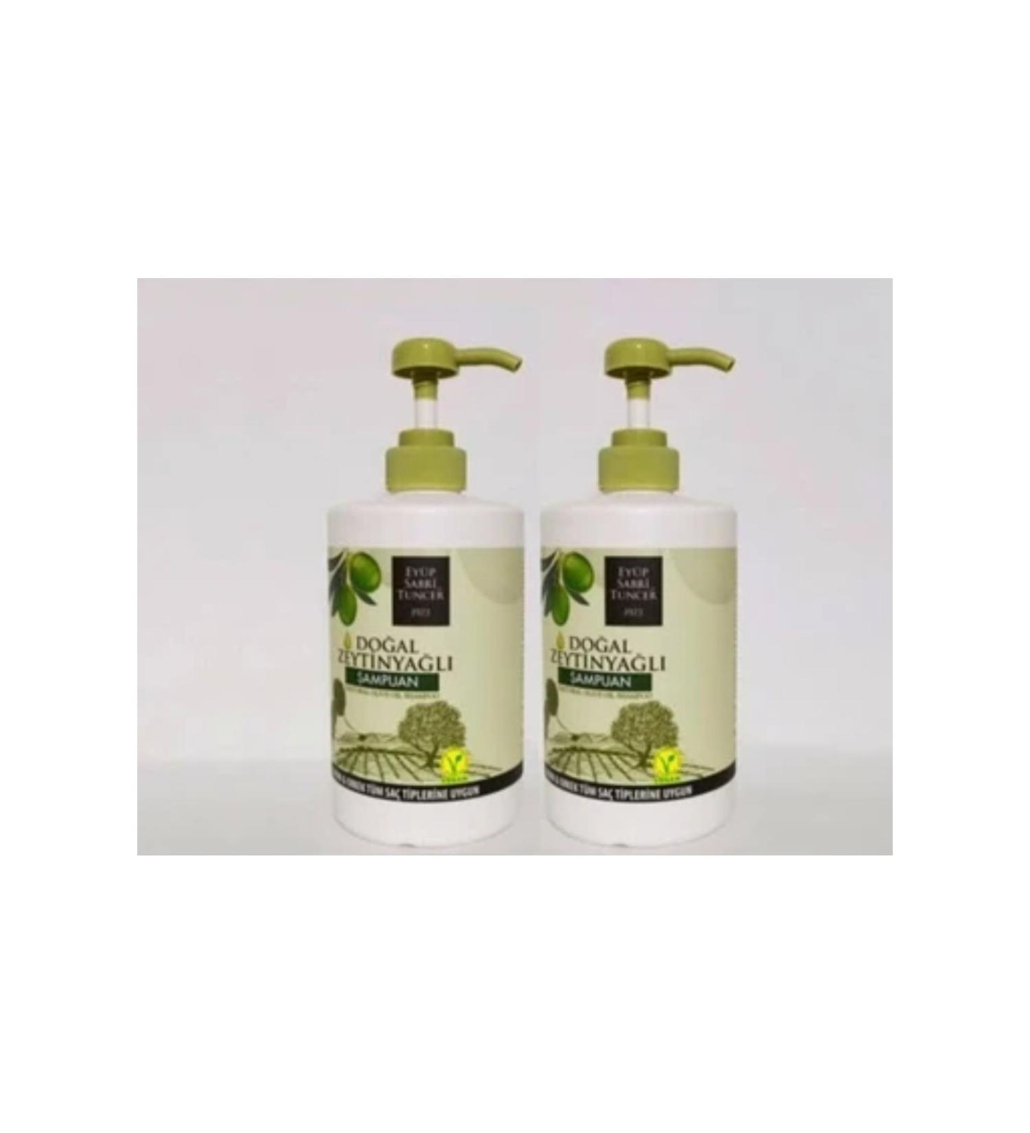 Ey p Sabri Tuncer Natural Olive Oil Shampoo 700 Ml X 2
