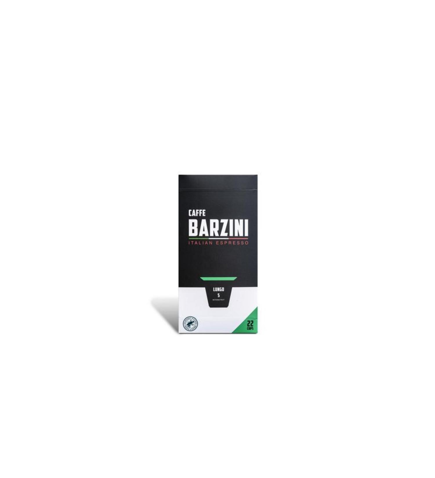 Barzini Lungo Capsule Coffee 22 Pack