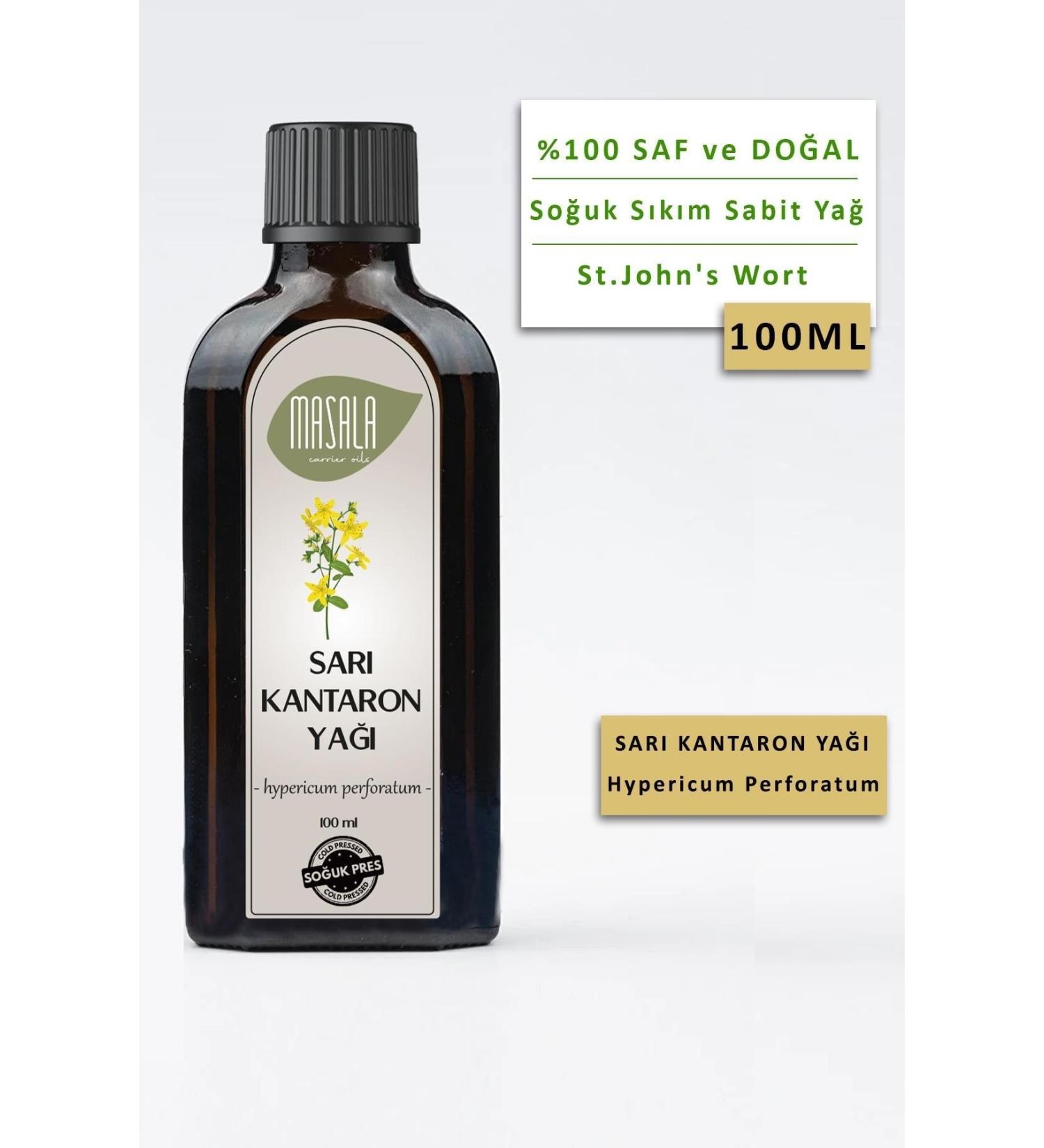 Masala St. John's Wort Oil 100 Ml. - Thousand and One Thousand Leaves Herb Oil