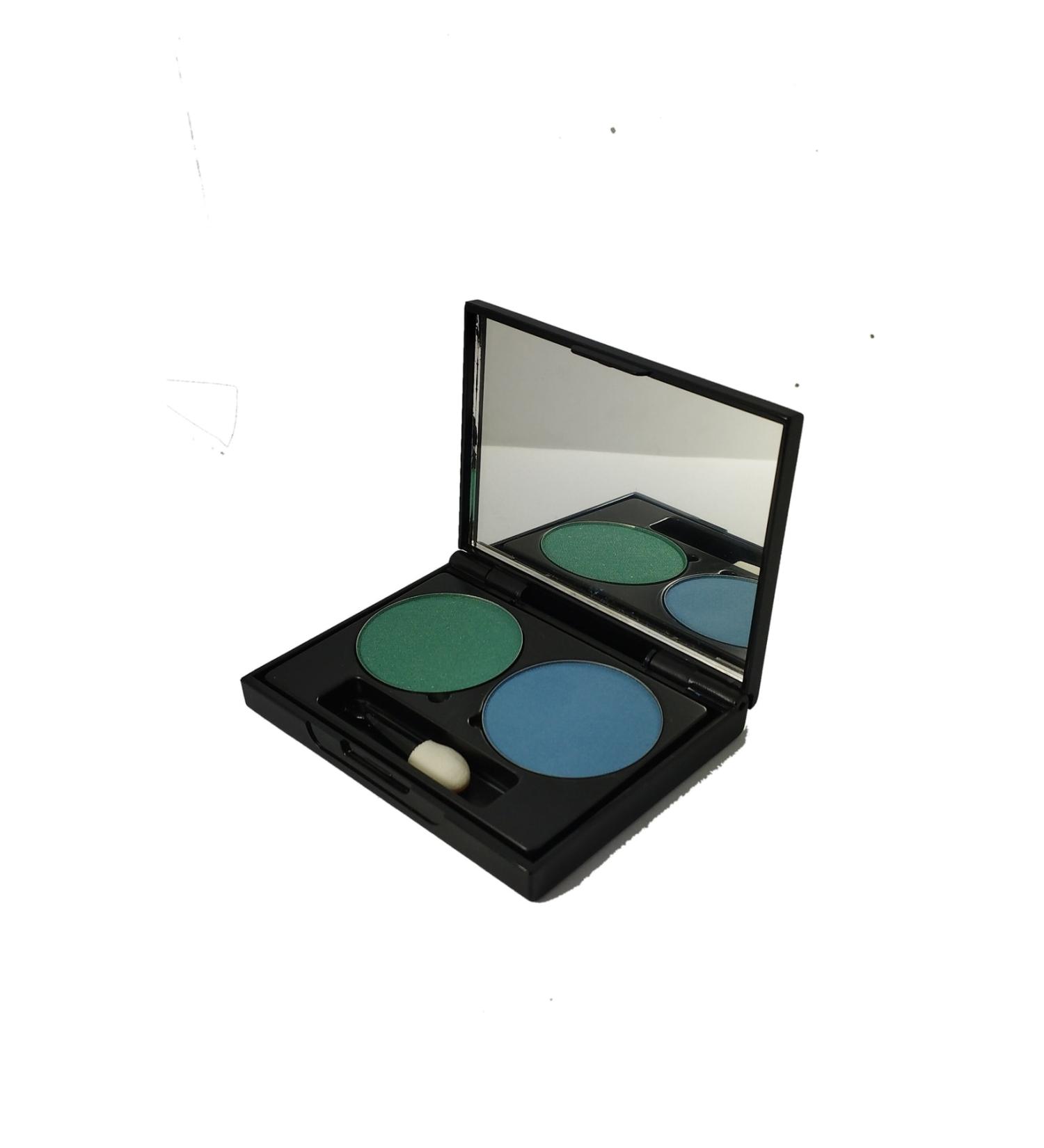 TCA Studio Make Up Tca Studio Make-up Wet&Dry 2-Piece Mirrored Eyeshadow Eyeshadow Box2