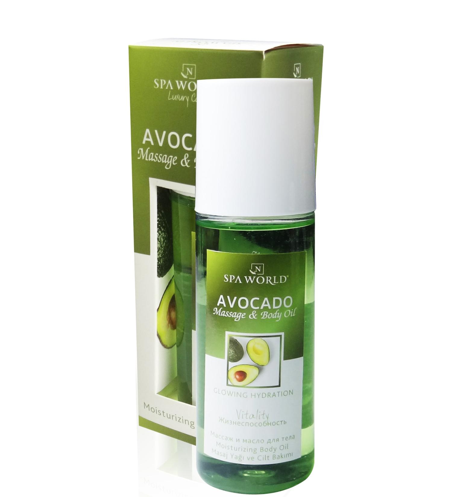 SPA WORLD Avocado Skin Care Oil 200ml