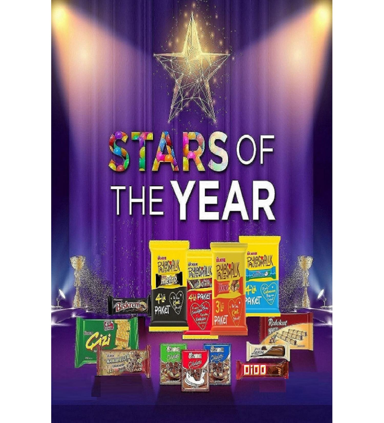 Ulker Stars Of The Year Snack Pack