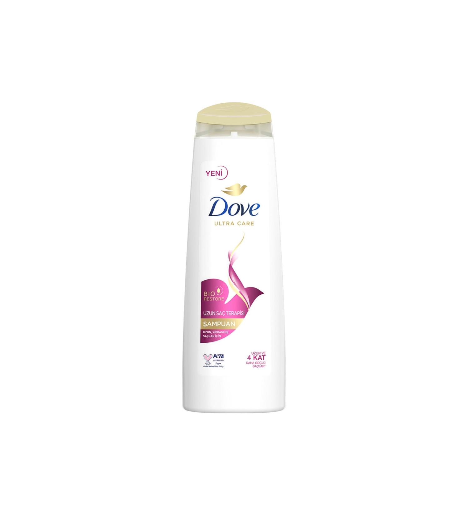 Dove Ultra Care Hair Care Shampoo Long Hair Therapy For Long Damaged Hair 400 Ml - Buy Online on GoSupps.com