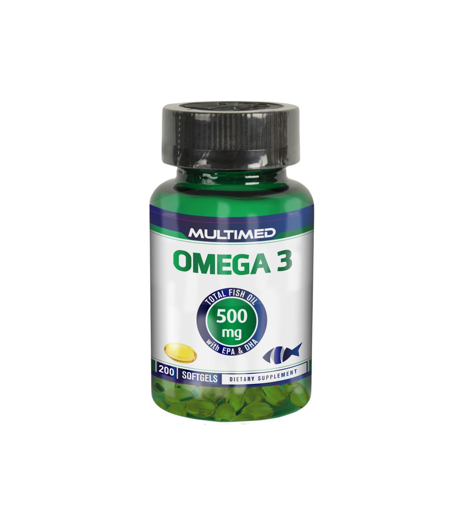 Multimed Omega 3 500mg 200 Softgel