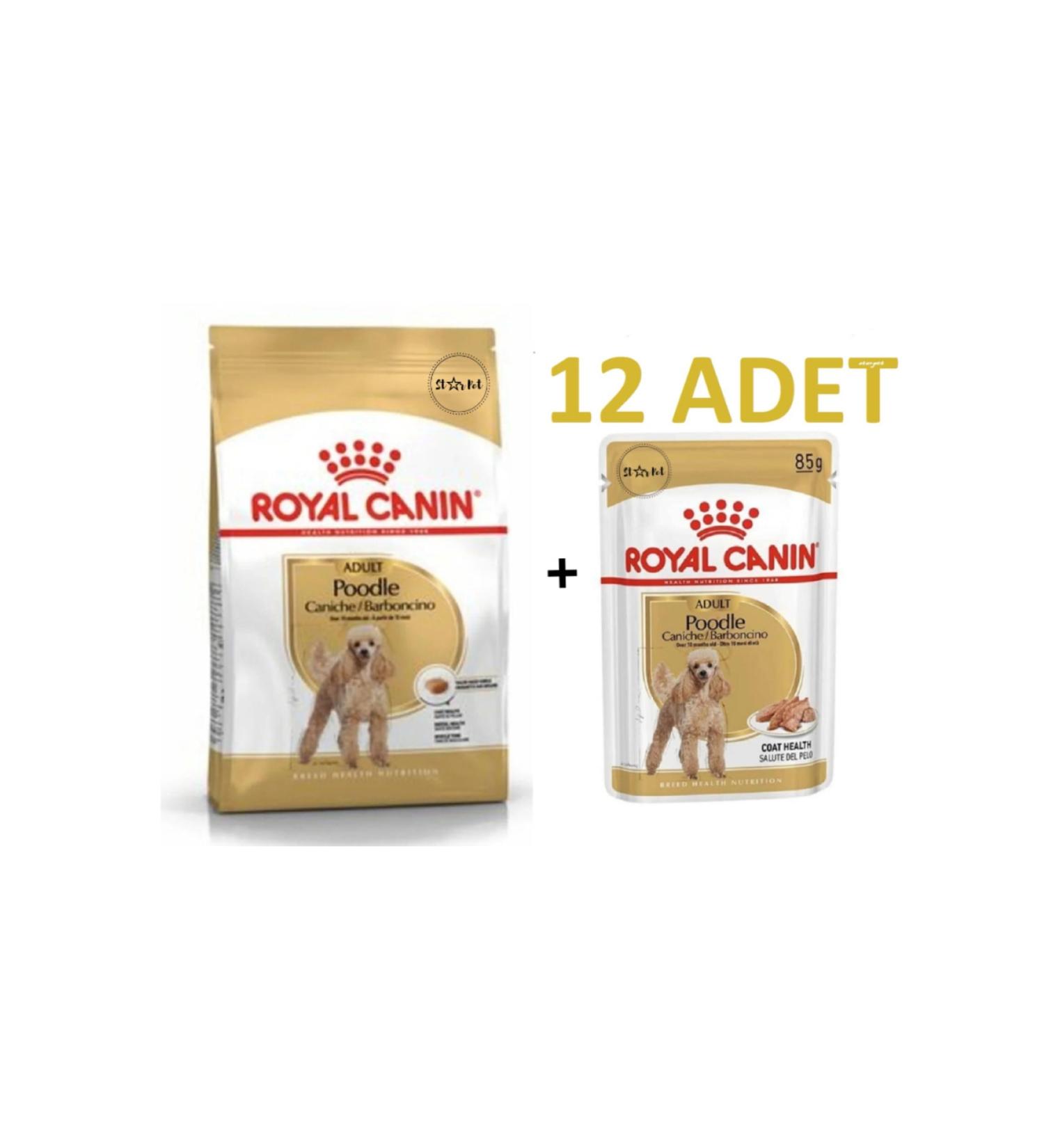 Royal Canin Poodle 3kg+ Poodle Pouch Wet Dog Food 85 Gr X 12 Pieces