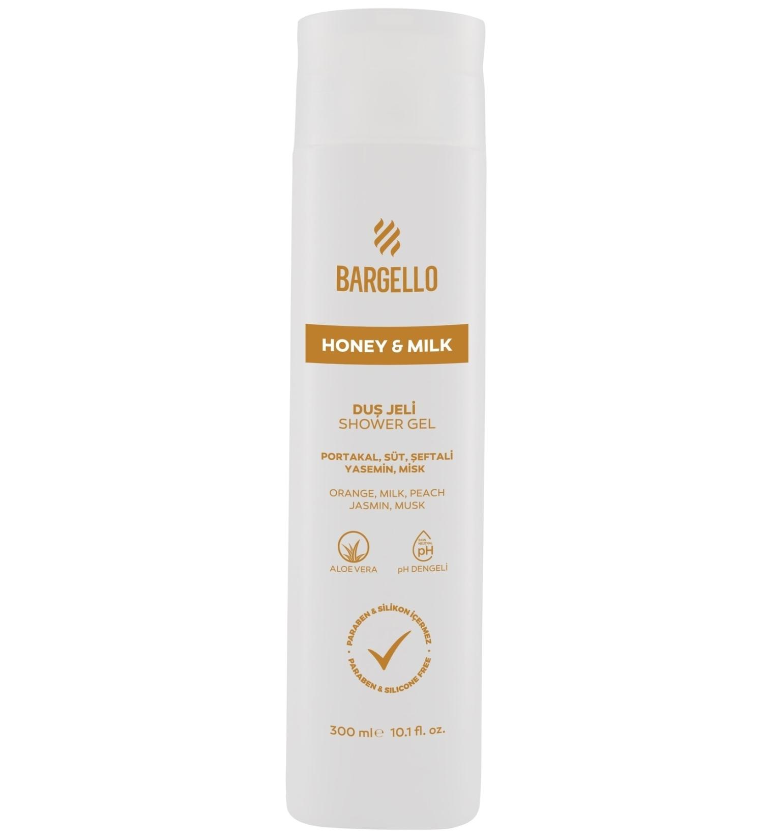 Bargello Honey & Milk Shower Gel 300 ml - Buy Online on GoSupps.com