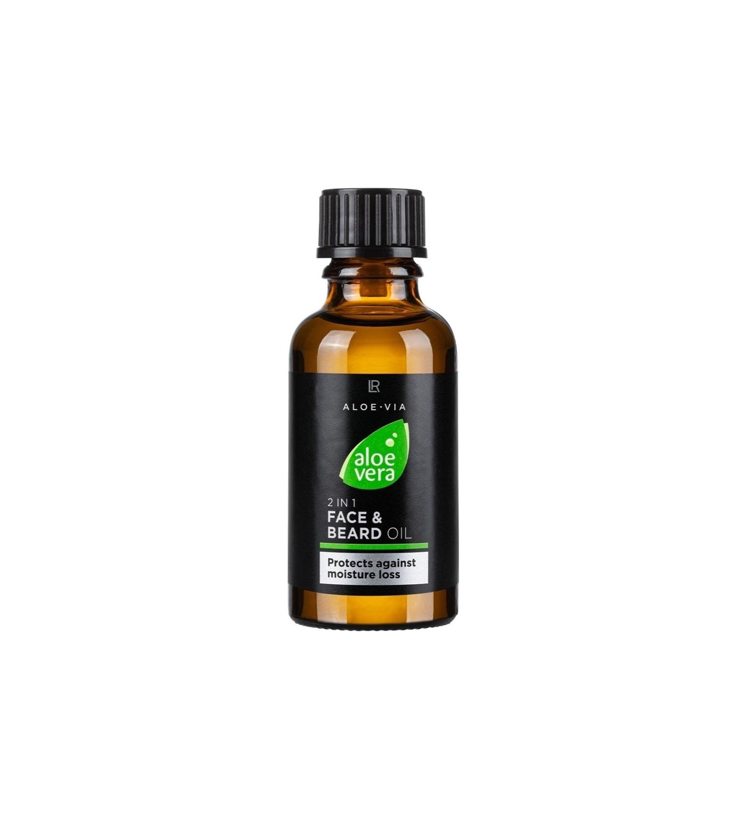 LR Aloe Vera 2 in 1 Face & Beard Oil 30ml