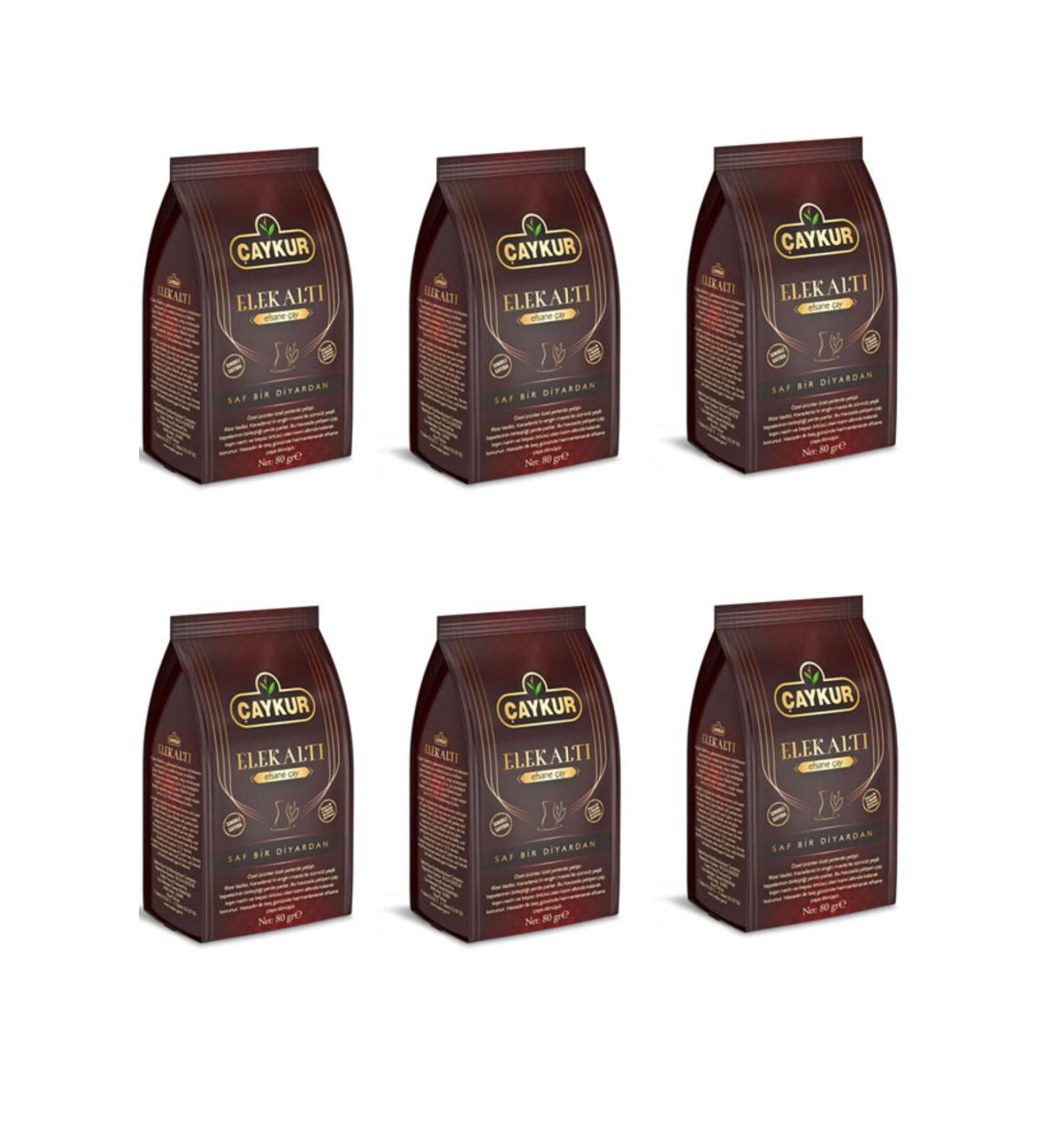 aykur Sieve Tea 80 Gr. X6