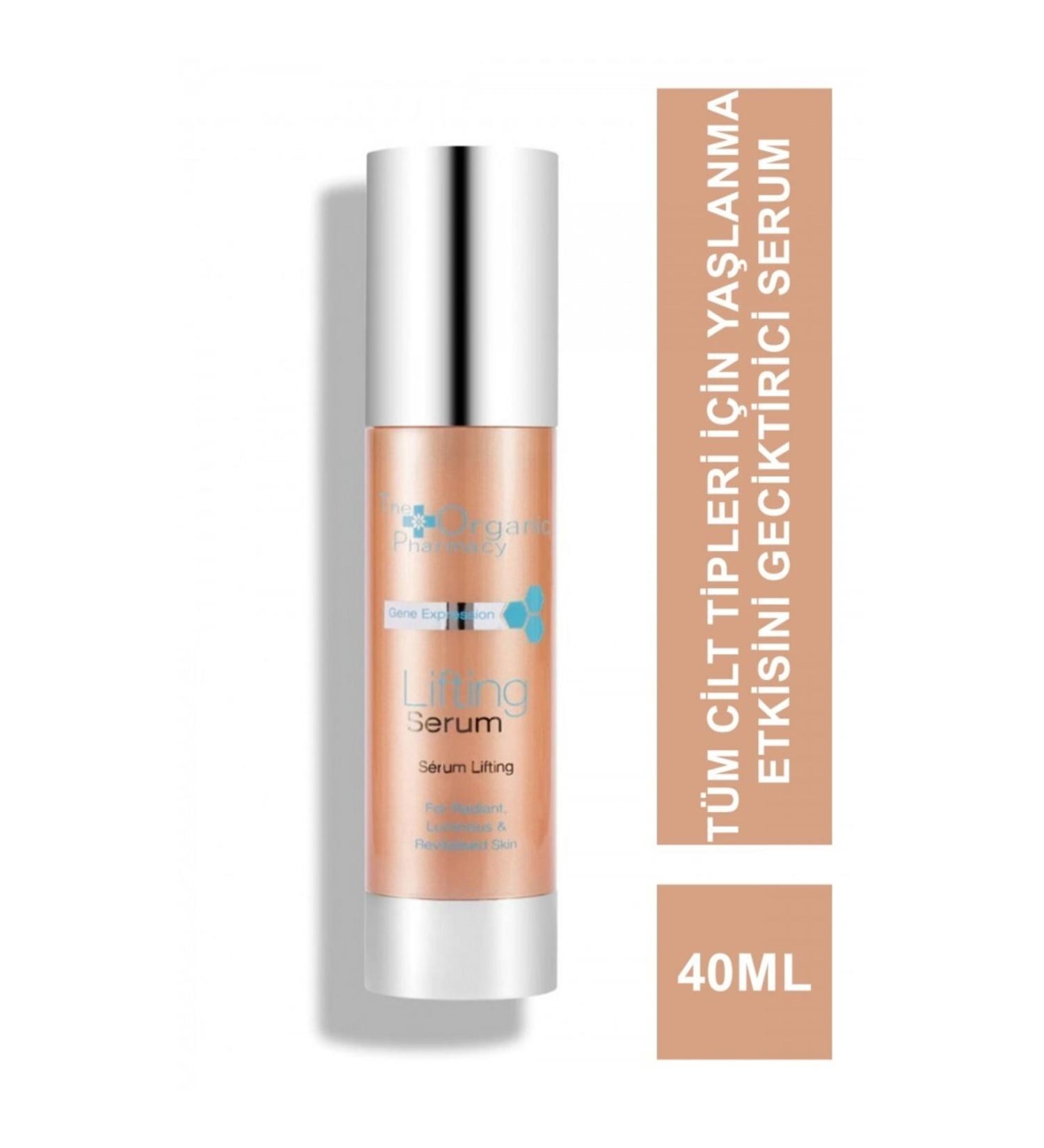 The Organic Pharmacy Gene Expression Lifting - Anti-Aging Organic Skin Care Serum 40 ml