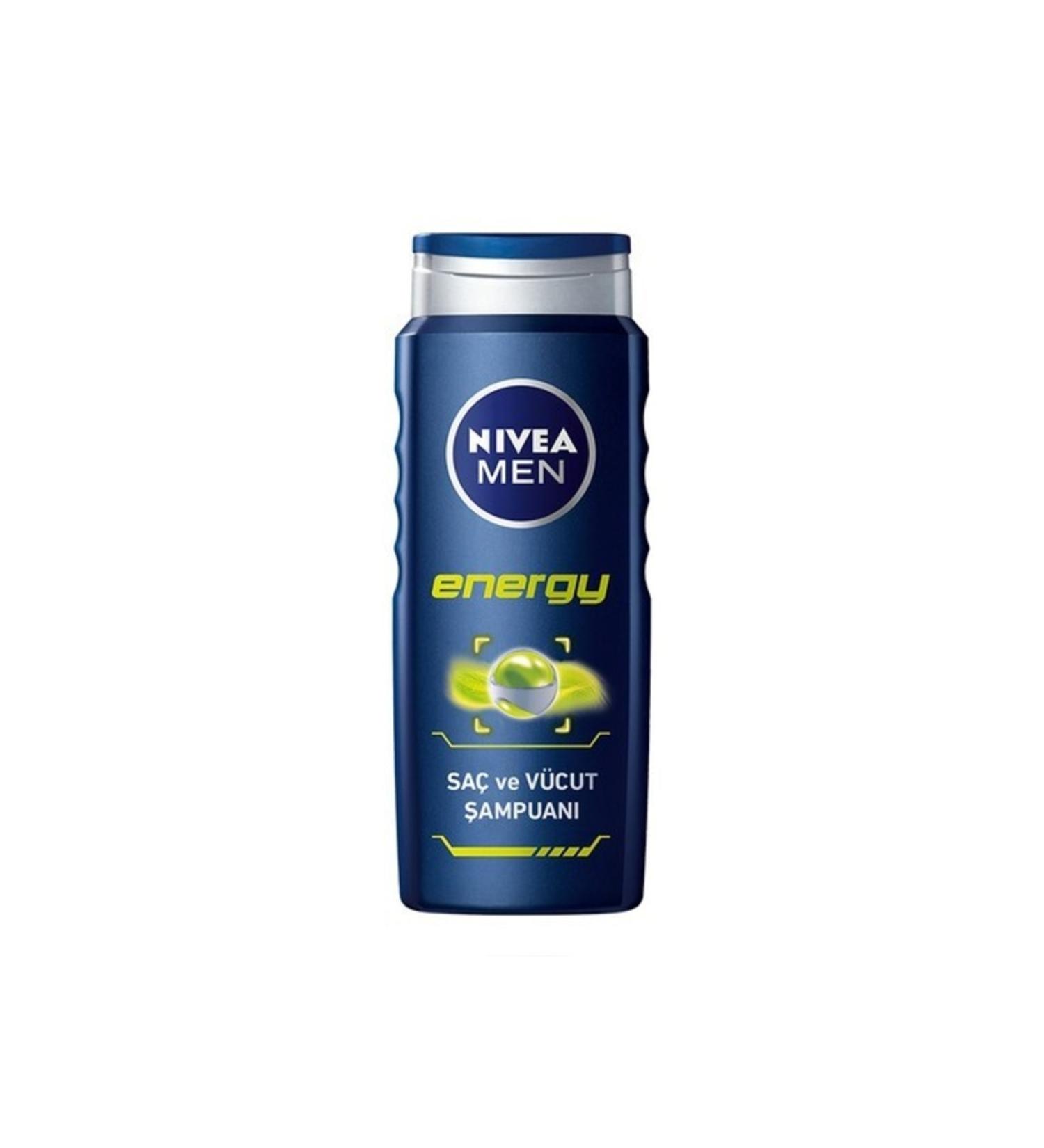 NIVEA Body Shampoo Men Energy 500 Ml