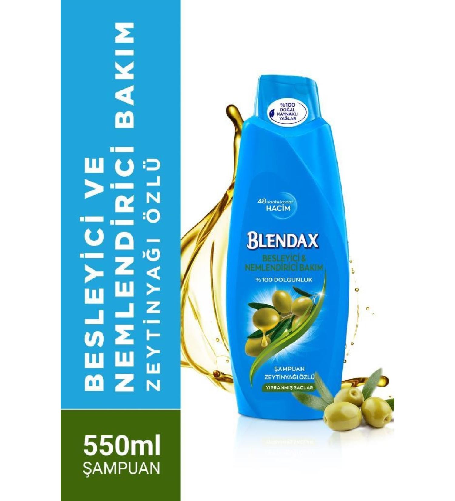 Blendax Olive Oil Essence Shampoo 550 ml