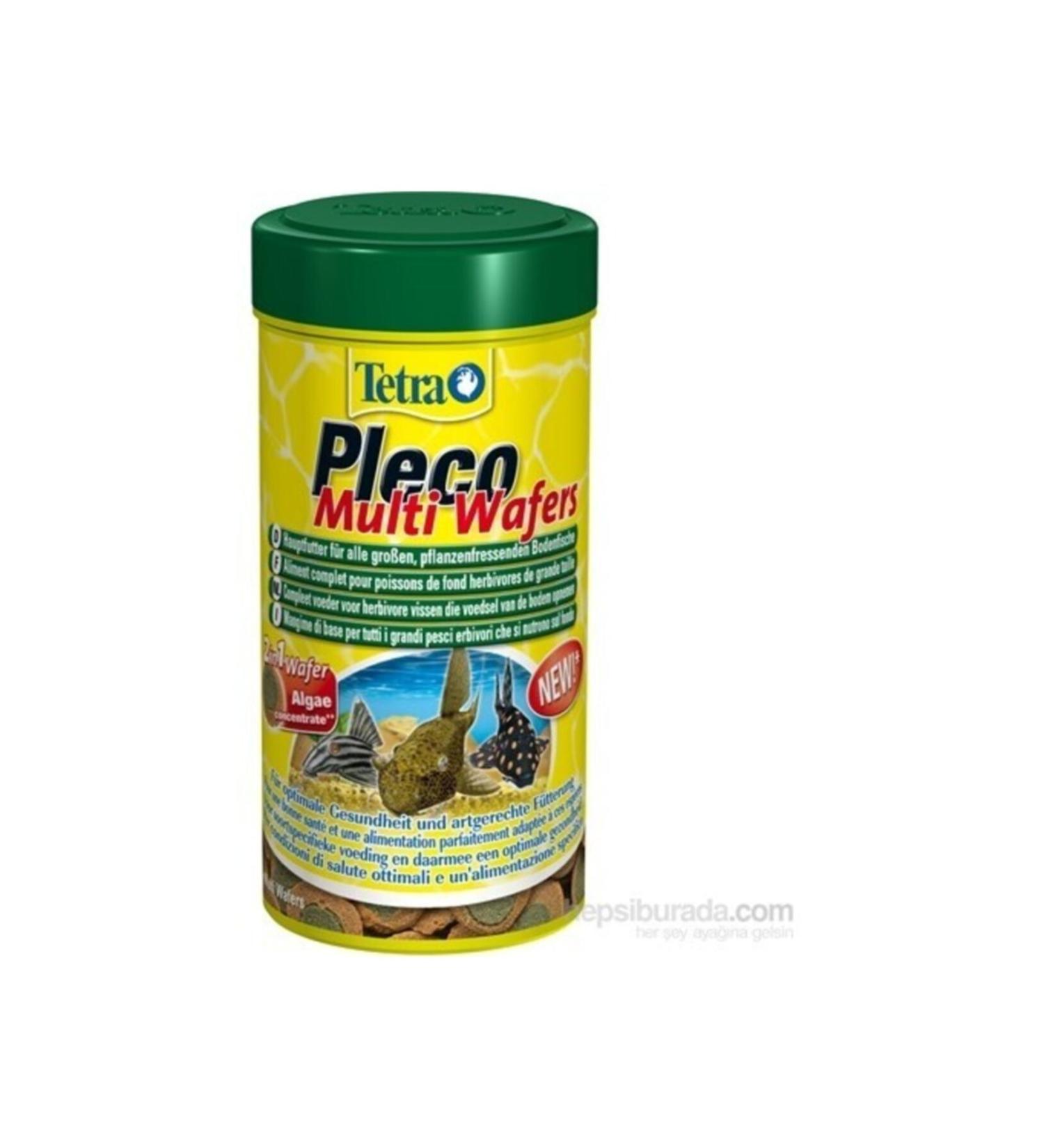 Tetra Pleco Multi Wafers Bottom Fish Food 250 Ml
