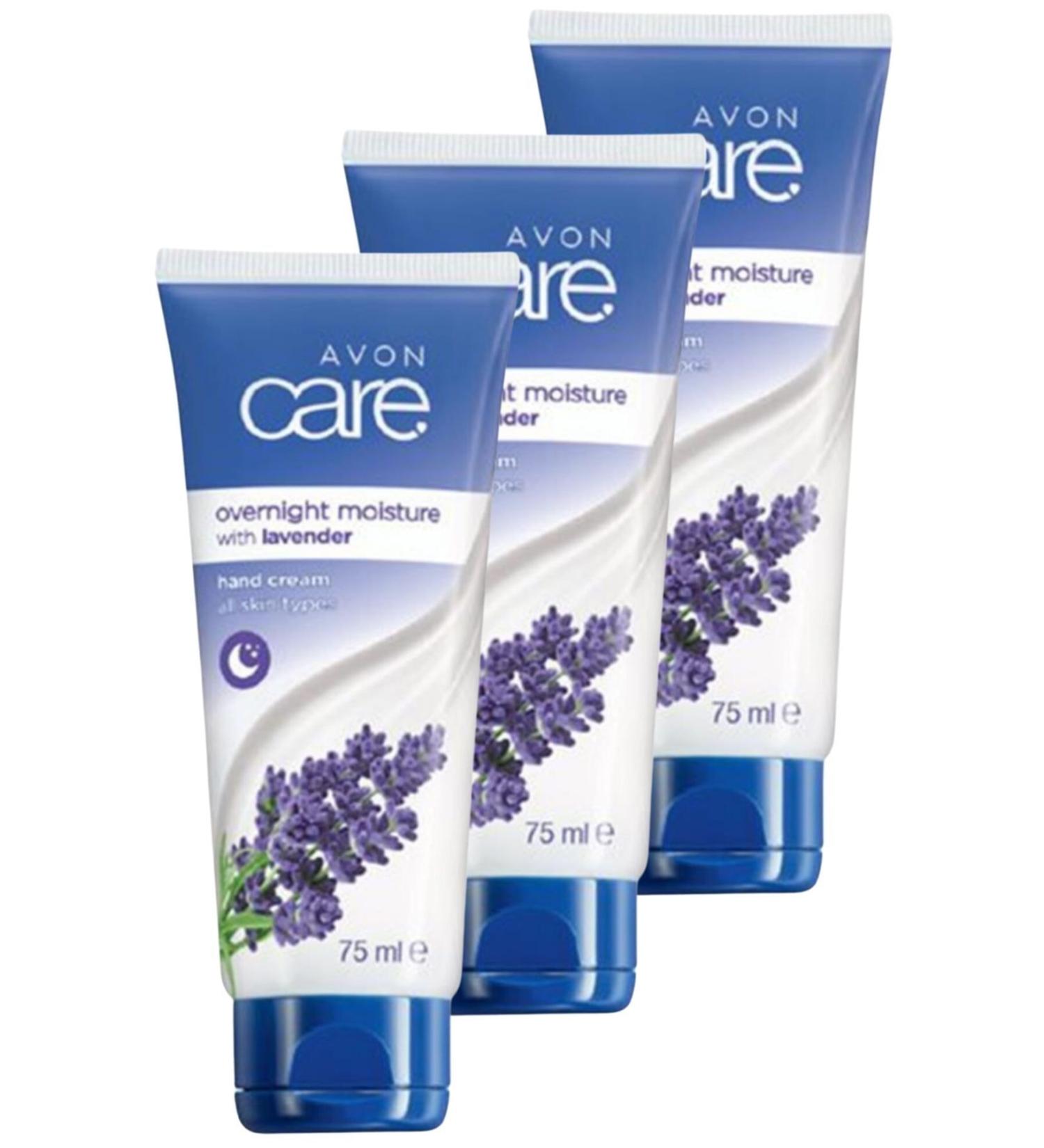 Avon Care Hand Cream with Lavender Extracts 75ml X 3 Pieces