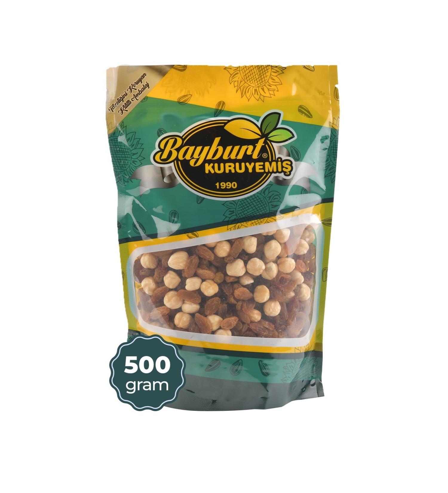 Bayburt Nuts Hazelnut Raisins 500 Gr