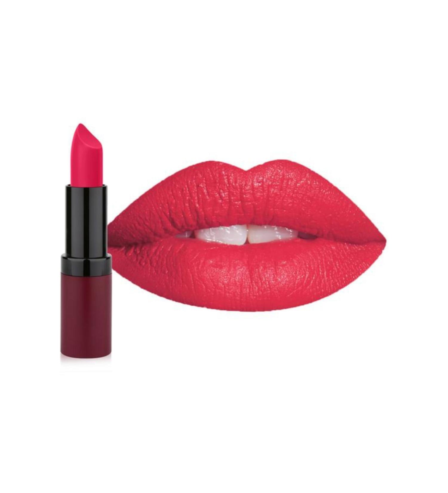 Golden Rose Matte Lipstick - Velvet Matte Lipstick No:15 - Buy Online on GoSupps.com