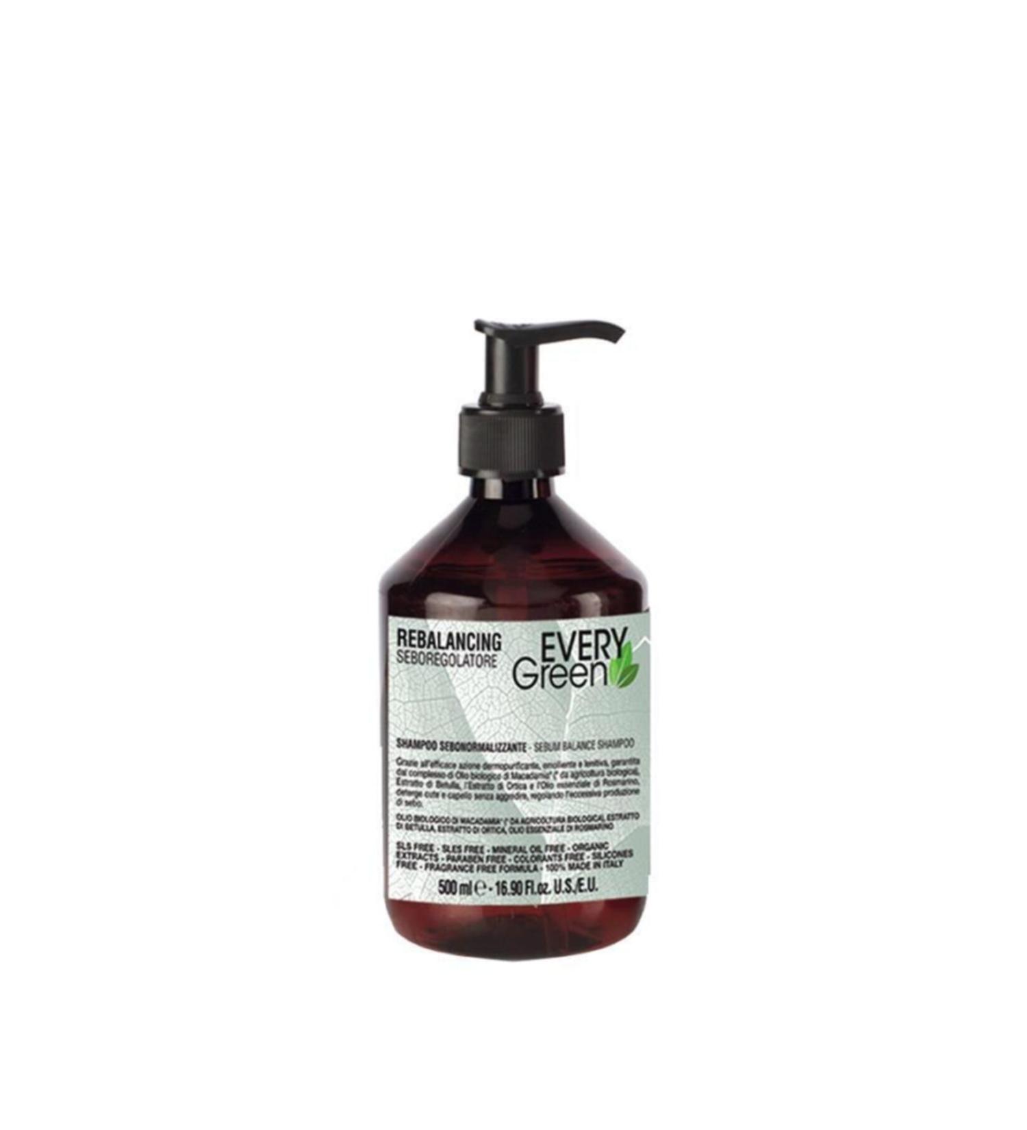 EveryGreen Anti Frizz Shampoo - Unruly Frizzy Hair 500 Ml