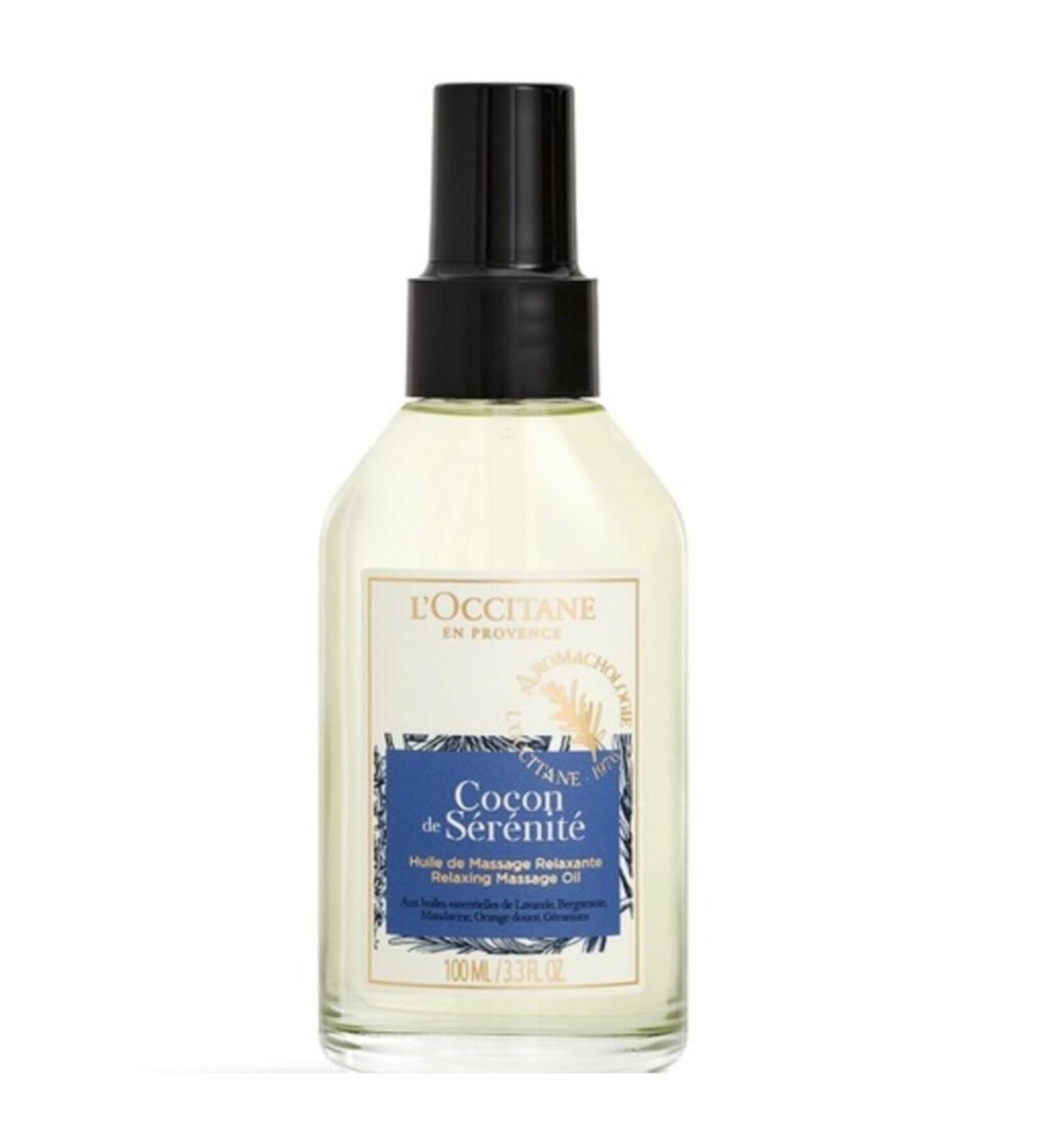 L'Occitane Cocon De S r nit Relaxing Massage Oil 100 ml