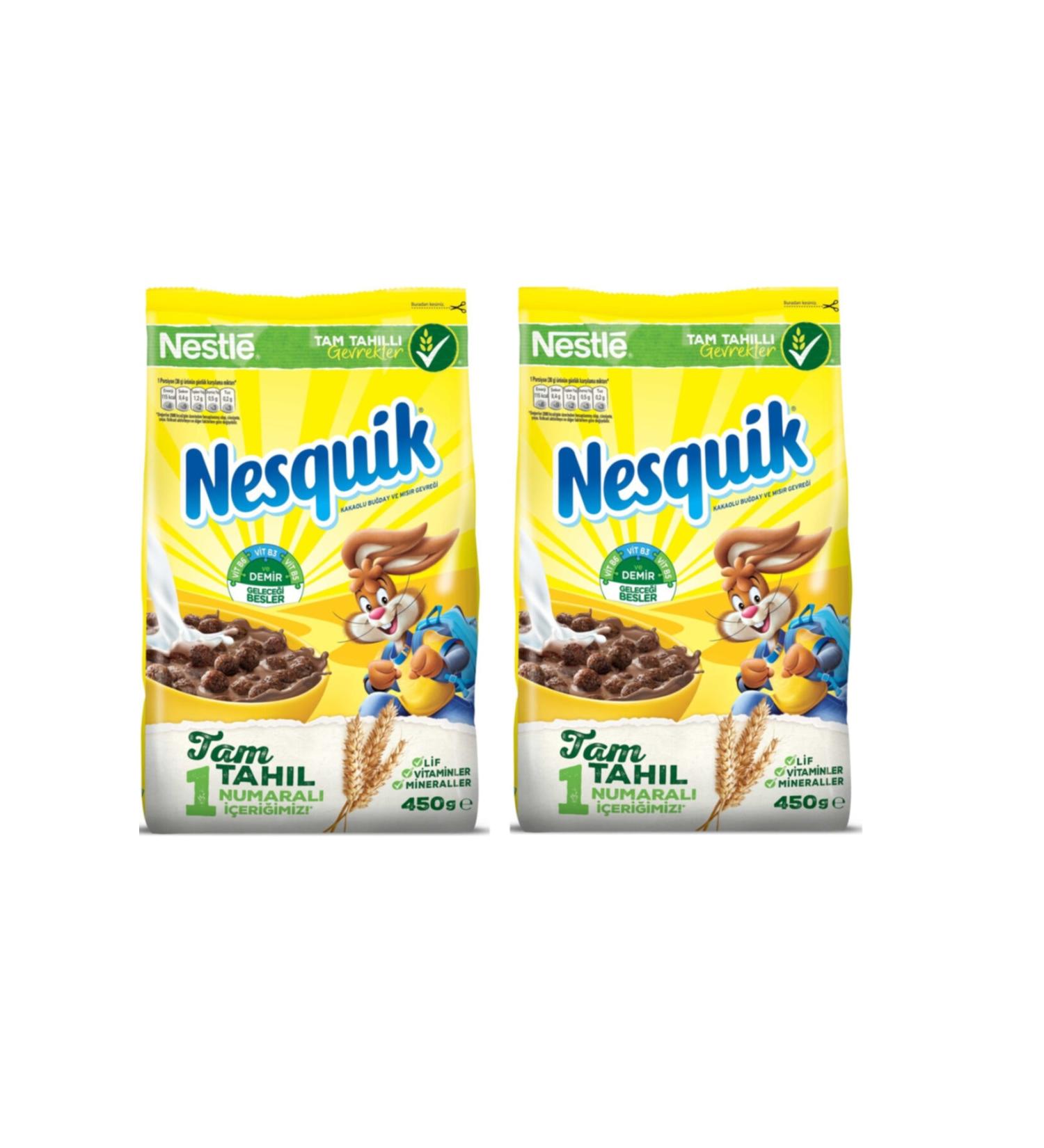 Nesquik Nestle Crisp 450+450 gr