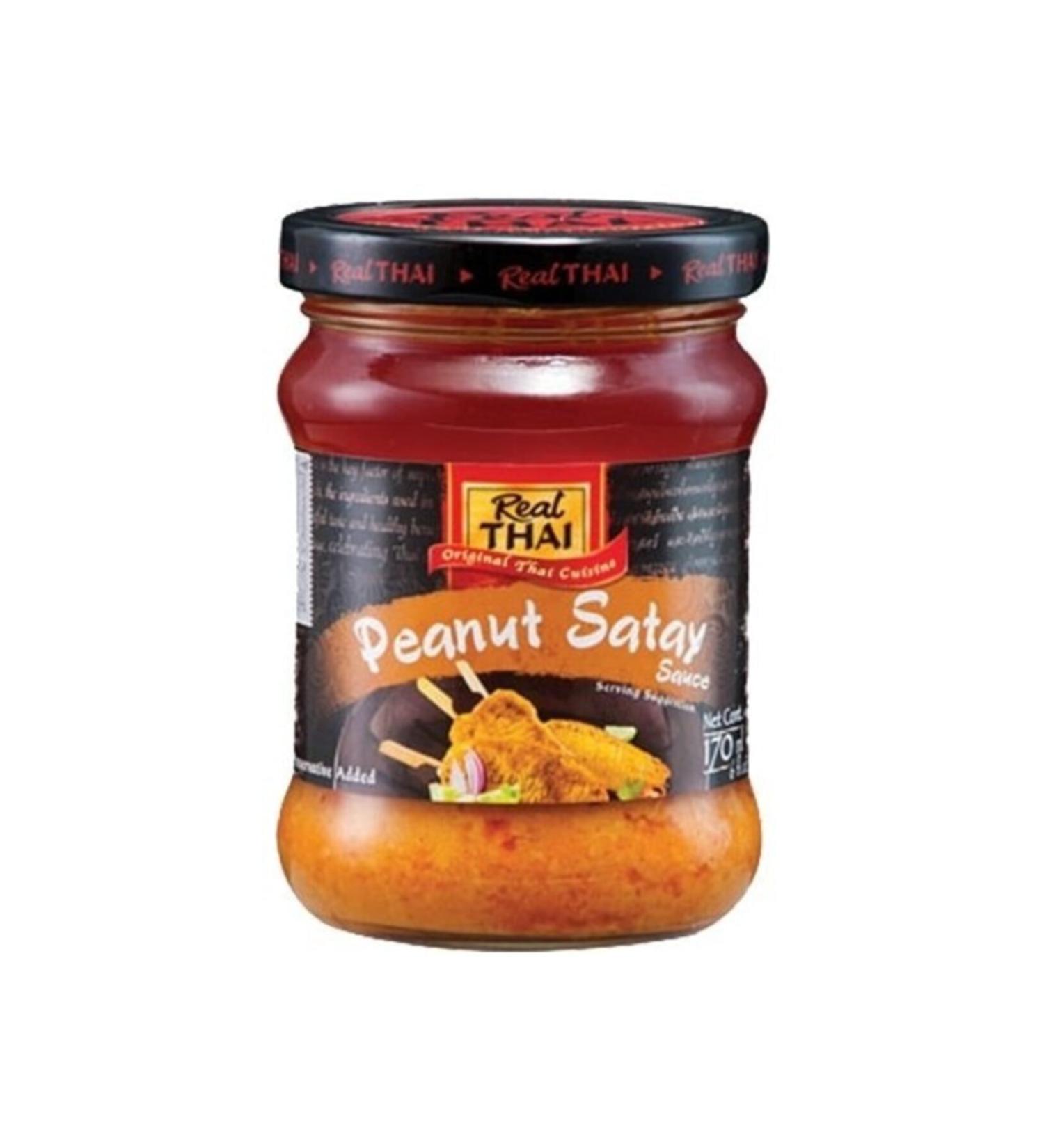 Real Thai Satay Sauce 170 Gr.