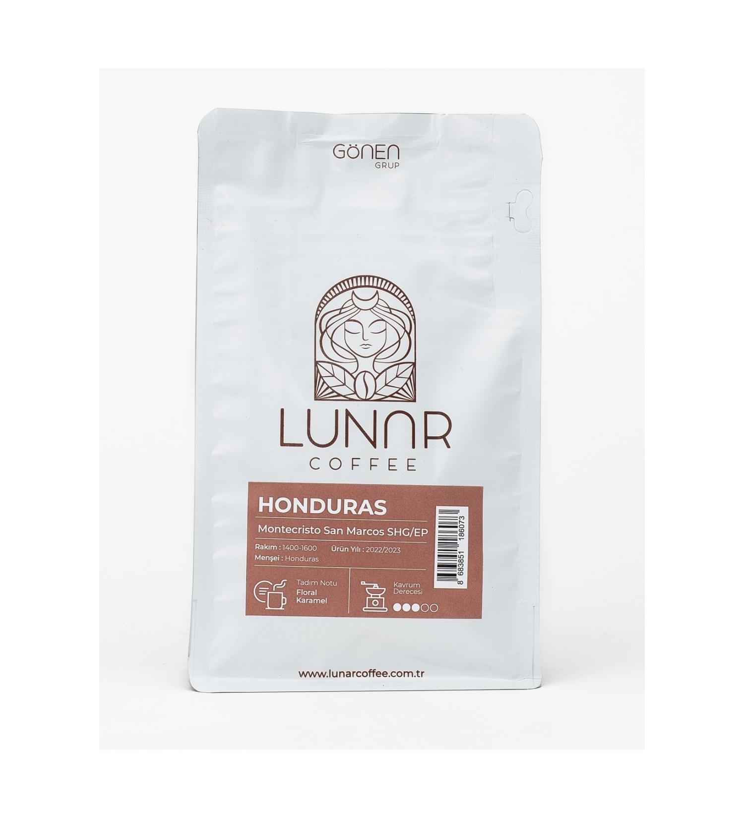 LUNAR COFFEE Honduras Montecristo San Marcos Shg/ep 1 Kg Roasted Coffee