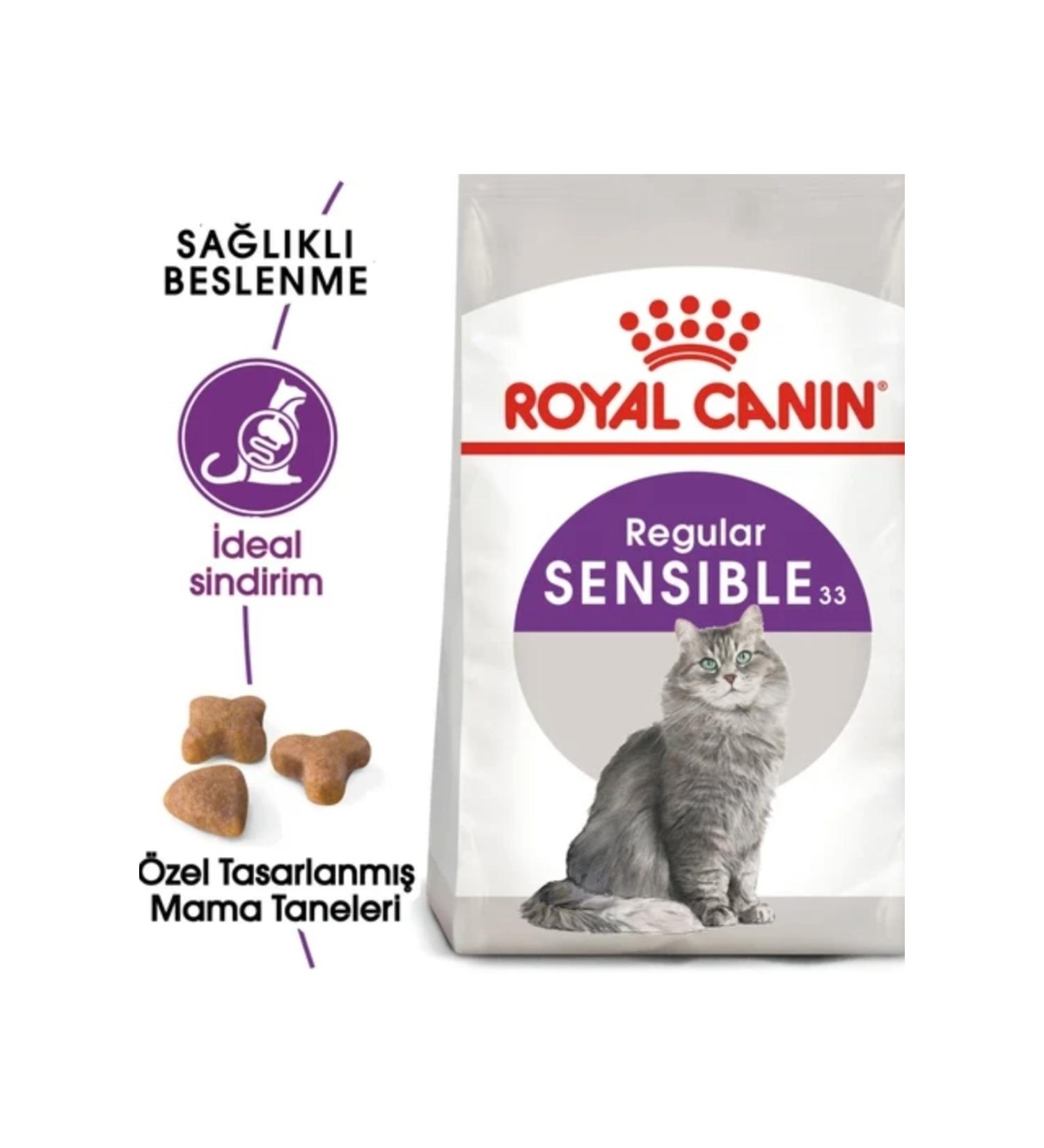 Royal Canin Sensible 33 Adult Cat Dry Food 4 Kg. - Buy Online on GoSupps.com