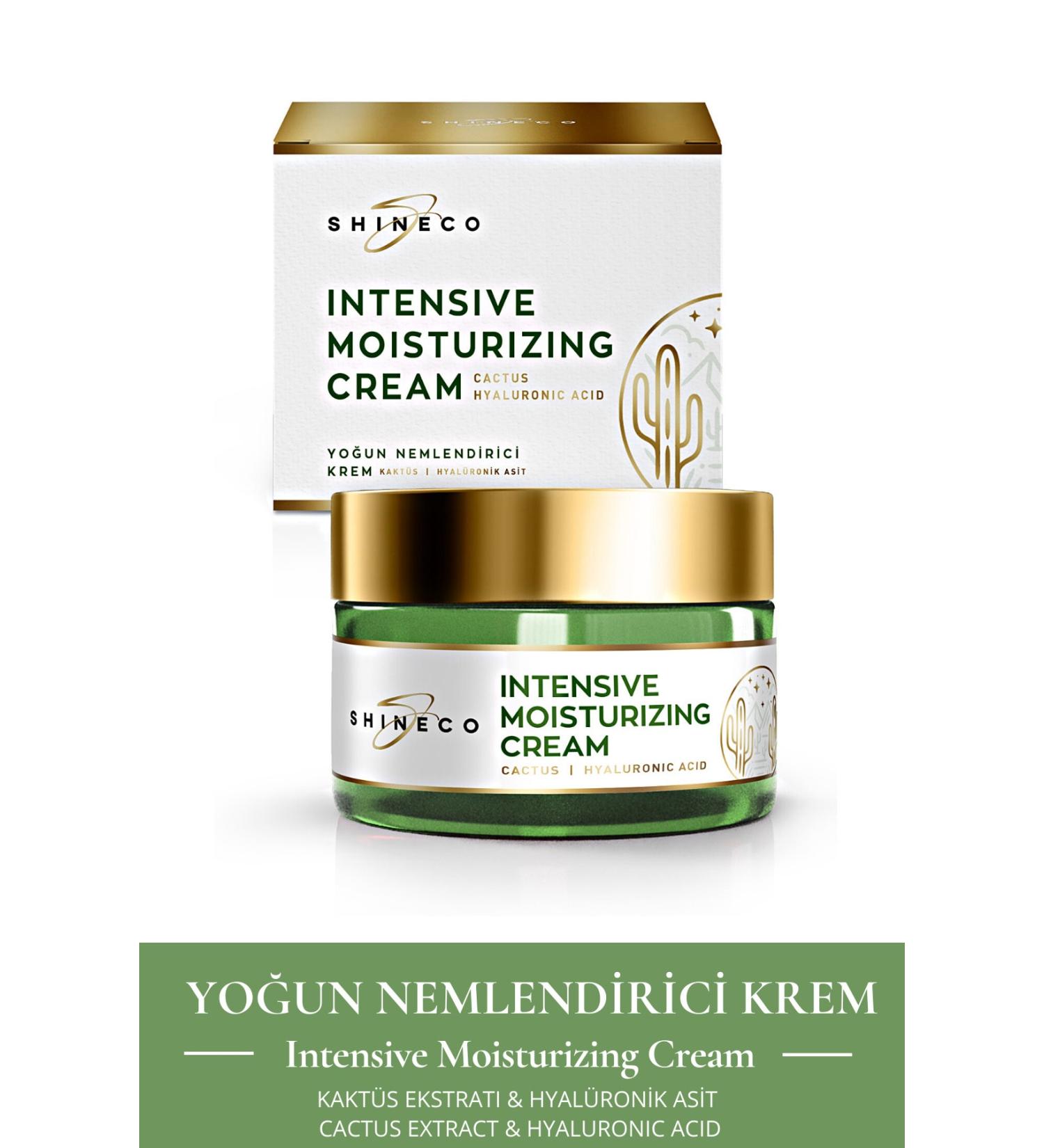 Shineco Cactus Extract Intensive Moisturizing Cream 50 ml - Buy Online on GoSupps.com