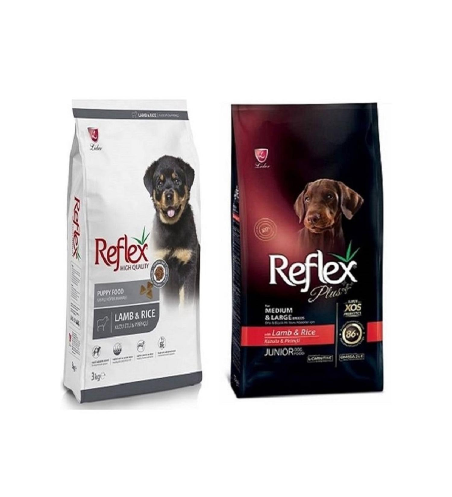 Reflex Plus Reflex Lamb Puppy Food + Lamb Puppy Food 2 X 3 Kg